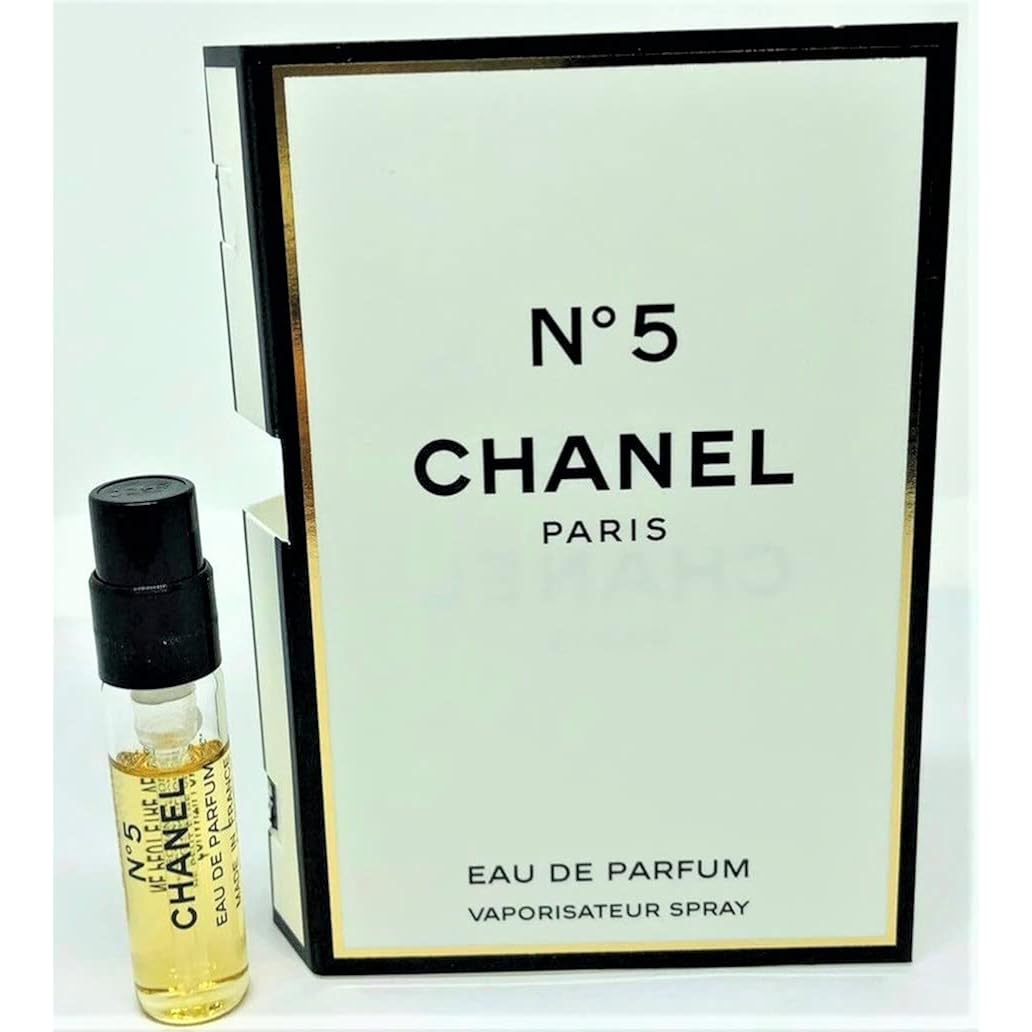 Chanel No. 5 by Chanel for Women 0.05 oz Eau de Parfum Sampler Vial Spray