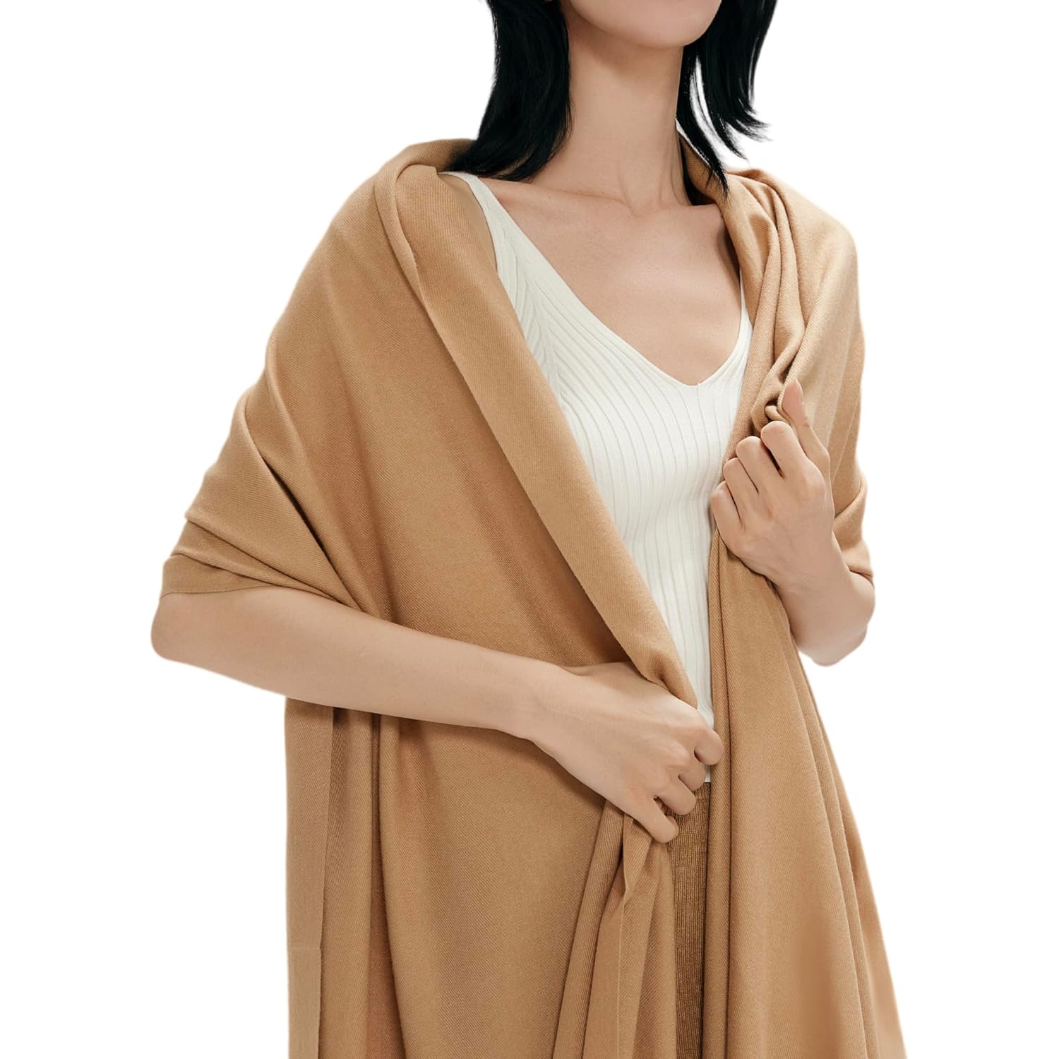 maamgic Pashmina Shawl for Women – Soft Lightweight Wrap for Wedding, Travel, Evening, Party – Elegant Scarf for All Seasons