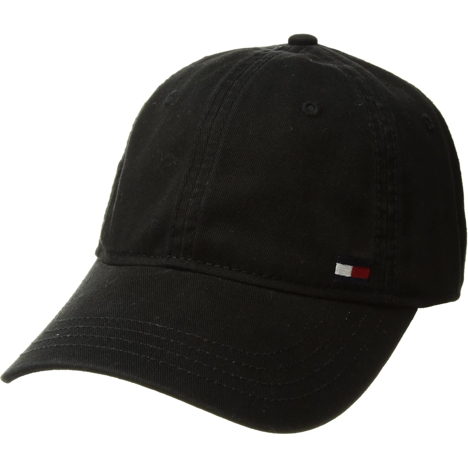 Tommy Hilfiger Men's Cotton Billy Adjustable Flap Baseball Cap