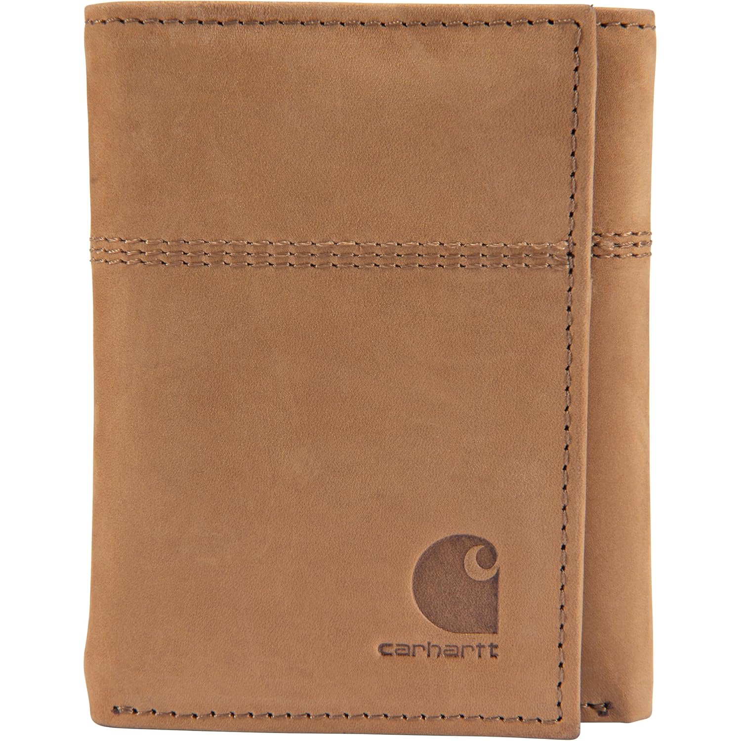 Carhartt Men's Casual Saddle Leather Wallets, Available in Multiple Styles and Colors