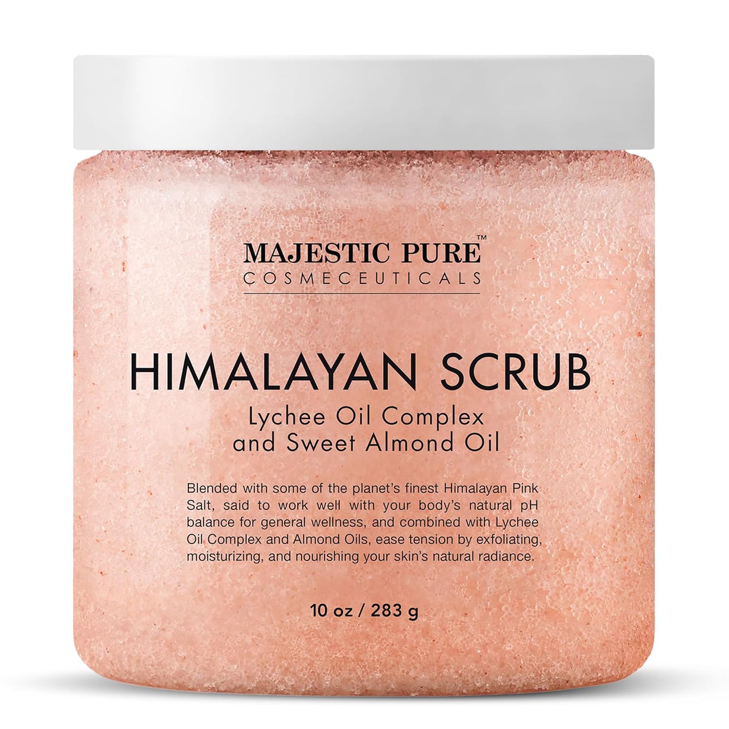 MAJESTIC PURE Himalayan Salt Body Scrub