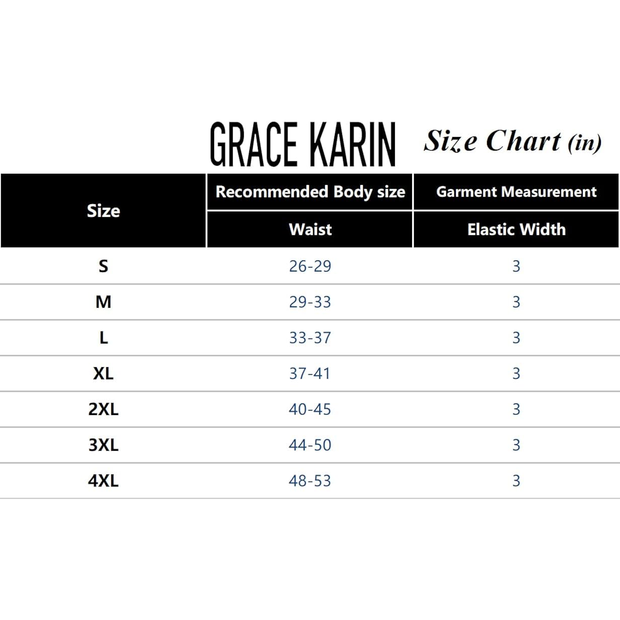 GRACE KARIN Women's Stretchy Belt 1950s 3 Inch Wide Elastic Belts