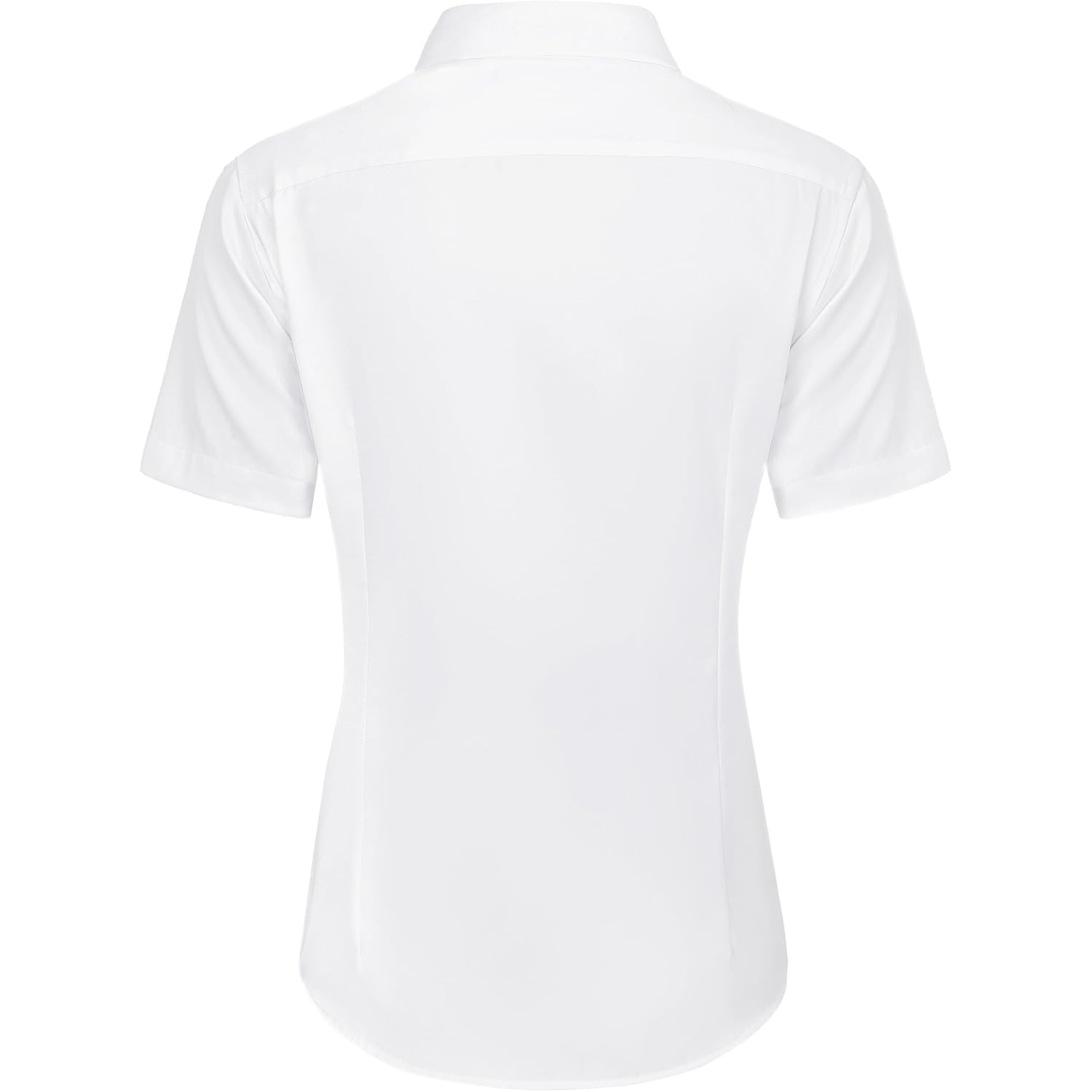 J.VER Womens Button Down Shirts Stretch Wrinkle Free Formal Short Sleeve Dress Shirt Summer Work Blouses Business Casual Tops