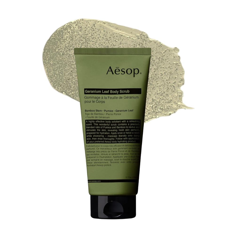 Aesop Geranium Leaf Exfoliating Body Scrub