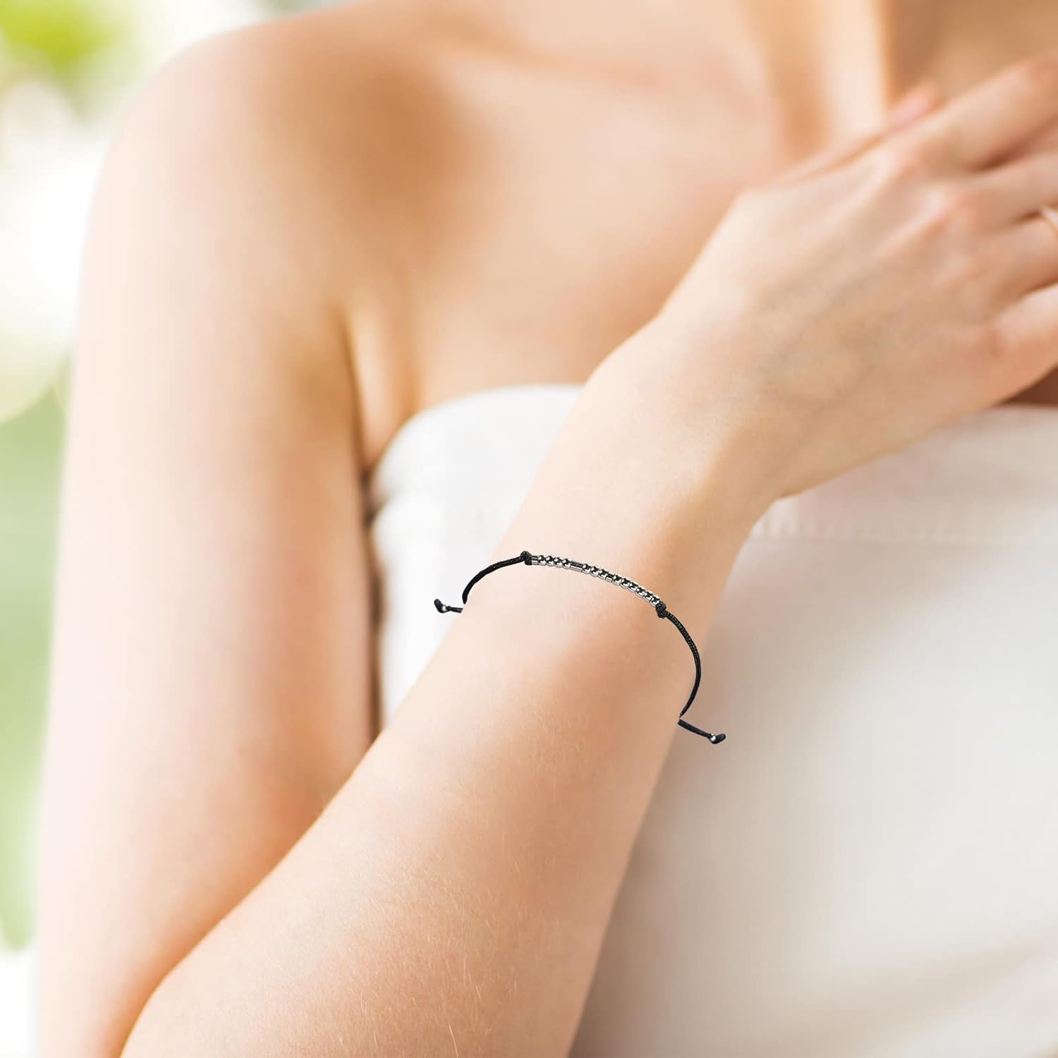 ASELFAD Morse Code Bracelets for Women, Funny Birthday Gifts, Best Friend Friendship Gifts