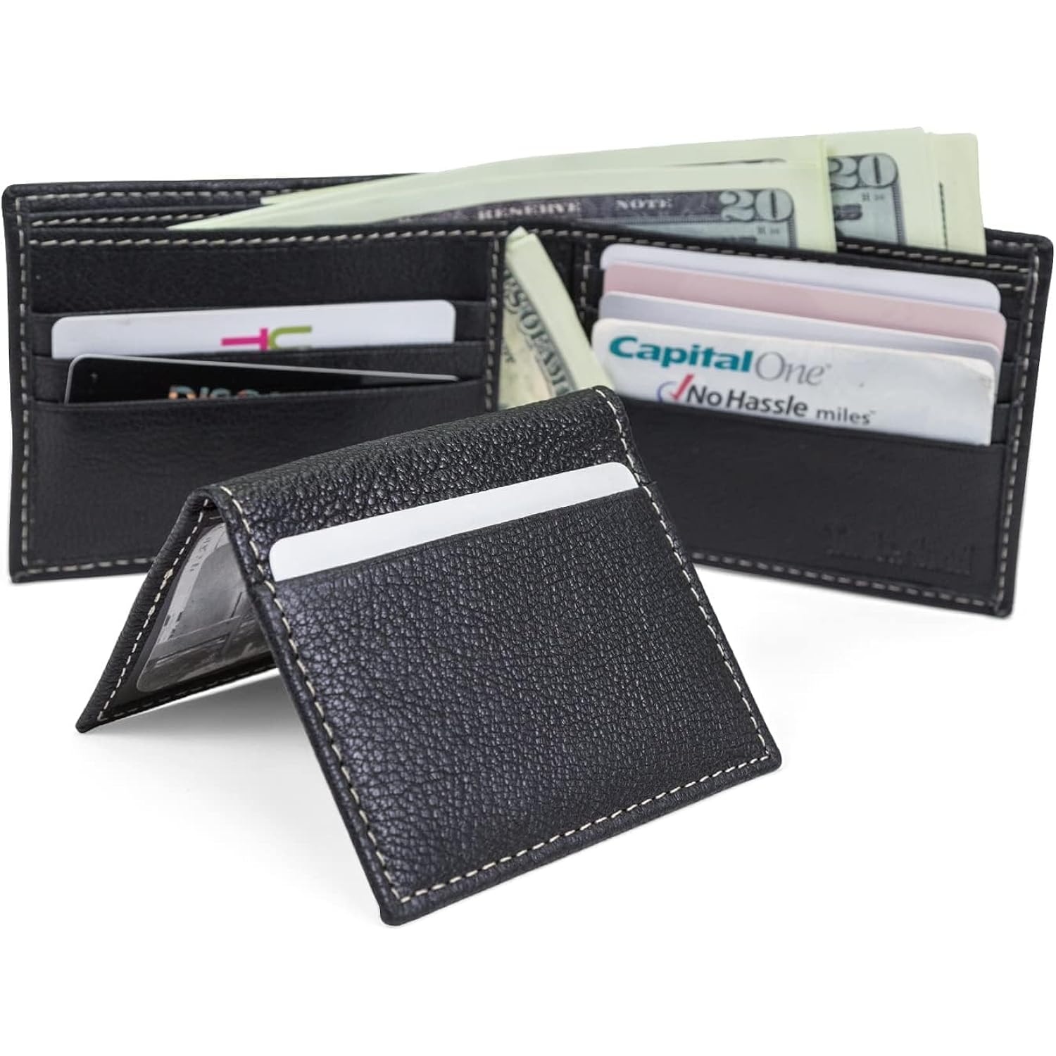 Timberland Men's Genuine Leather Passcase Security RFID Wallet