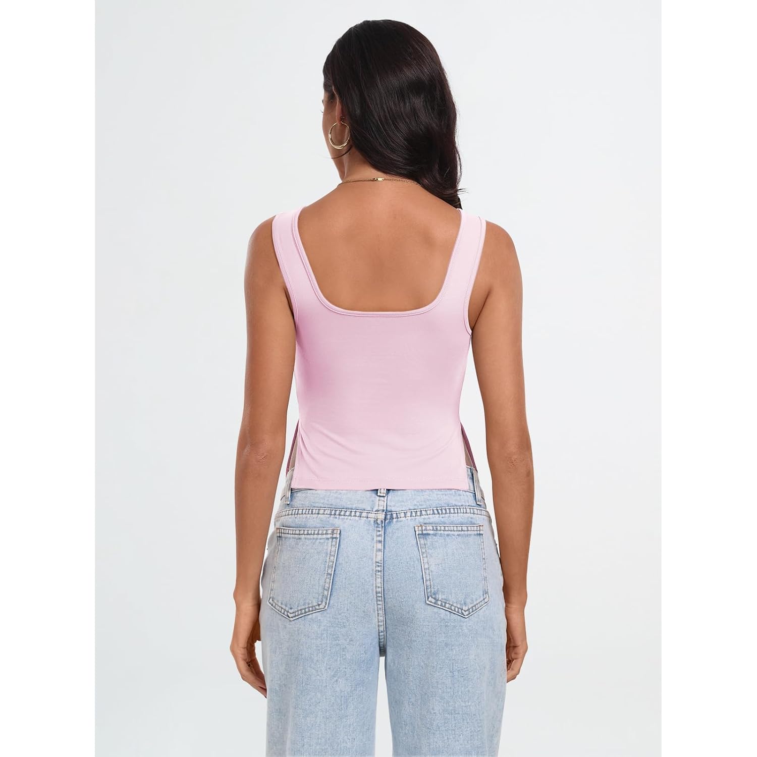 Trendy Queen Womens Going Out Crop Tops Backless Tank Tops Summer Y2k Teen Girls Basics Cute Clothes