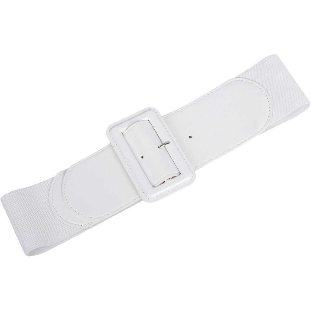 GRACE KARIN Women's Stretchy Belt 1950s 3 Inch Wide Elastic Belts