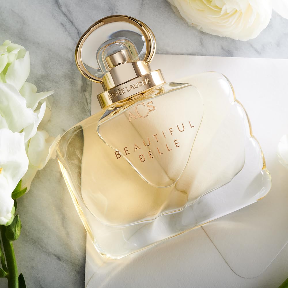 Estée Lauder Beautiful Belle Eau de Parfum Spray with Notes of Lychee, Rose Petals & Mimosa | Women's Perfume, 1.7 Fl Oz