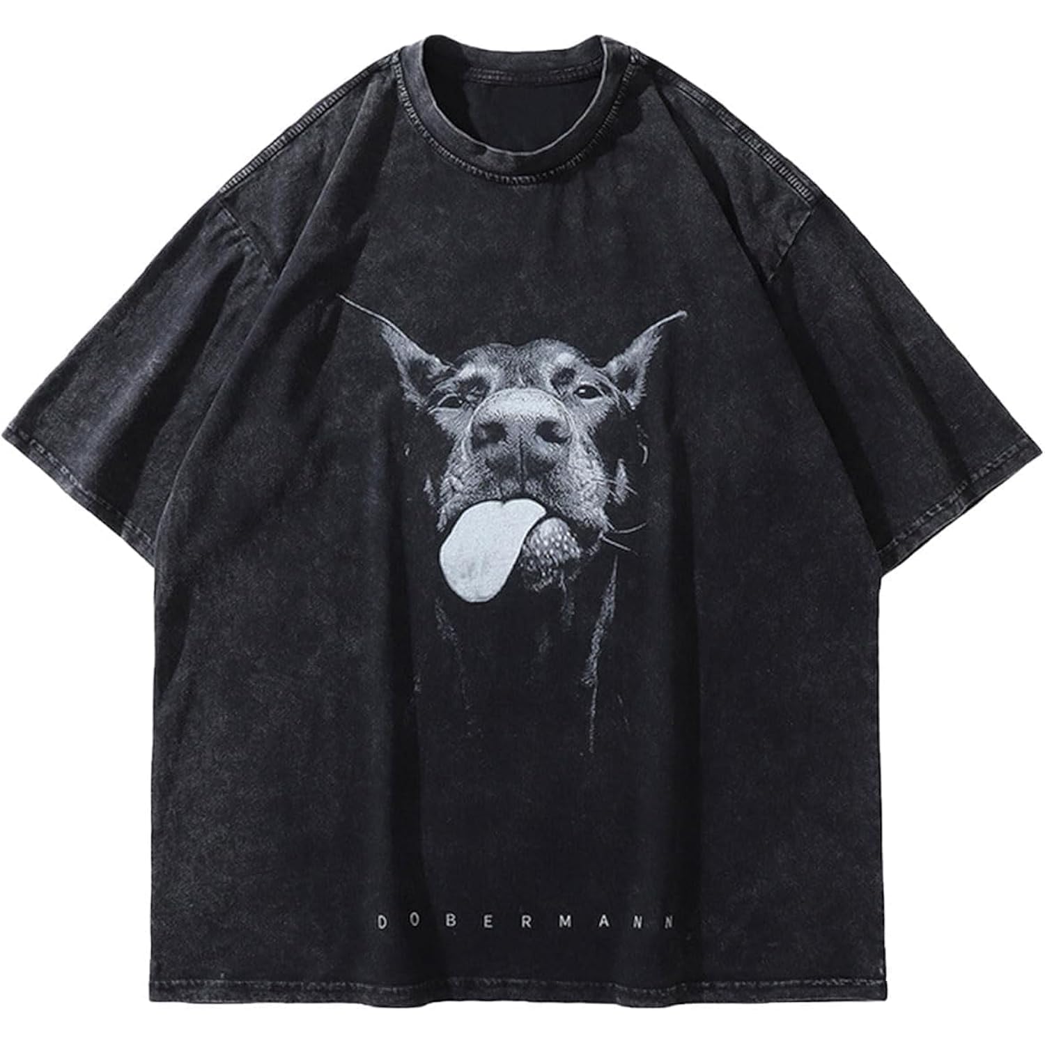 Men's Graphic Tees Shirt Unisex Cotton Oversized T-Shirt Short Sleeve Vintage Streetwear Casual Tee Top