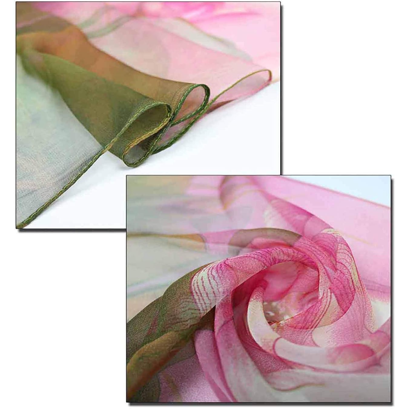 Acotavie Scarfs for Women Lightweight Fashion Scarves Print Floral Pattern Scarf Shawl Wraps