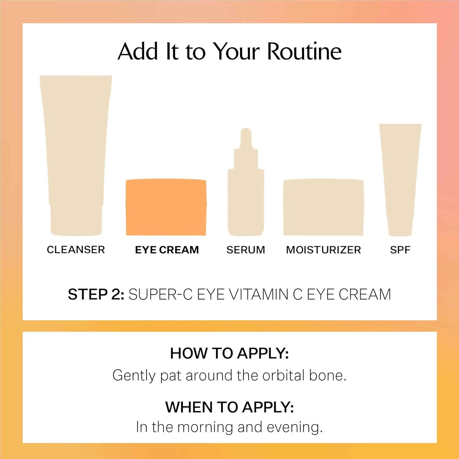 StriVectin Super-C Eye Vitamin C Eye Cream, Brightening and Firming, Boost Skin Dullness with Hyaluronic Acid, 0.51 Oz