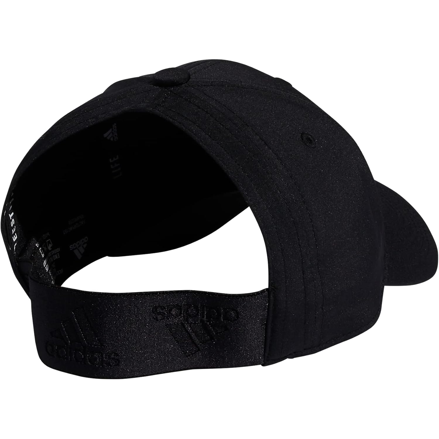 adidas Women's Backless Ponytail Hat Adjustable Fit Baseball Cap