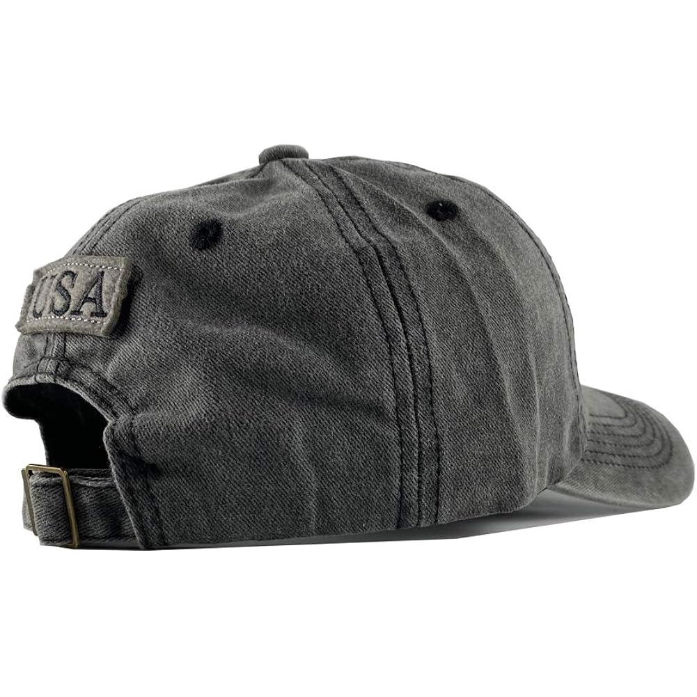 Washed American Flag Baseball Cap Retro Adjustable Sun Dad Gift Hats for Men Women Fashion Trucker Cap Unisex