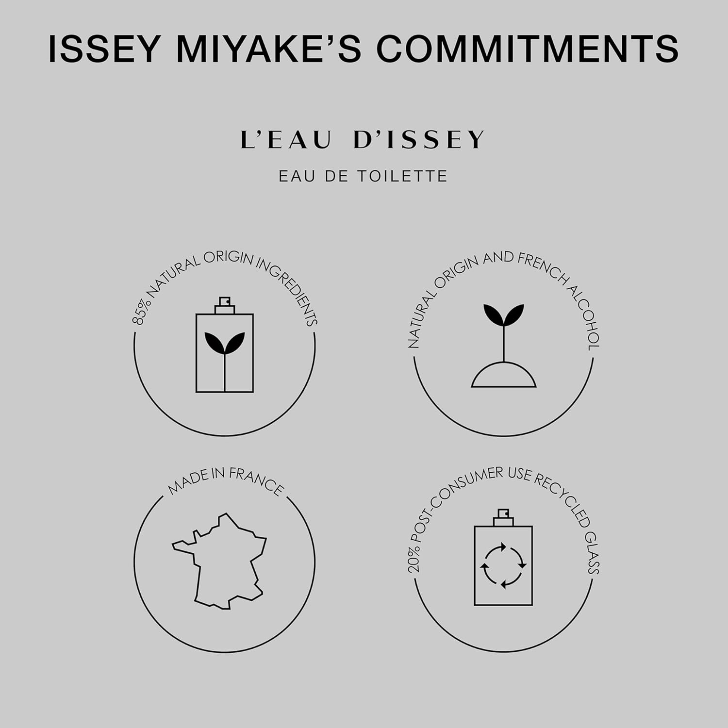 Issey Miyake L'Eau d'Issey Eau de Toilette - Fragrance for Women - Floral & Aquatic, Inspired by the Purity of Water - With Notes of White Flowers, A Lotus Rose Accord & Sandalwood
