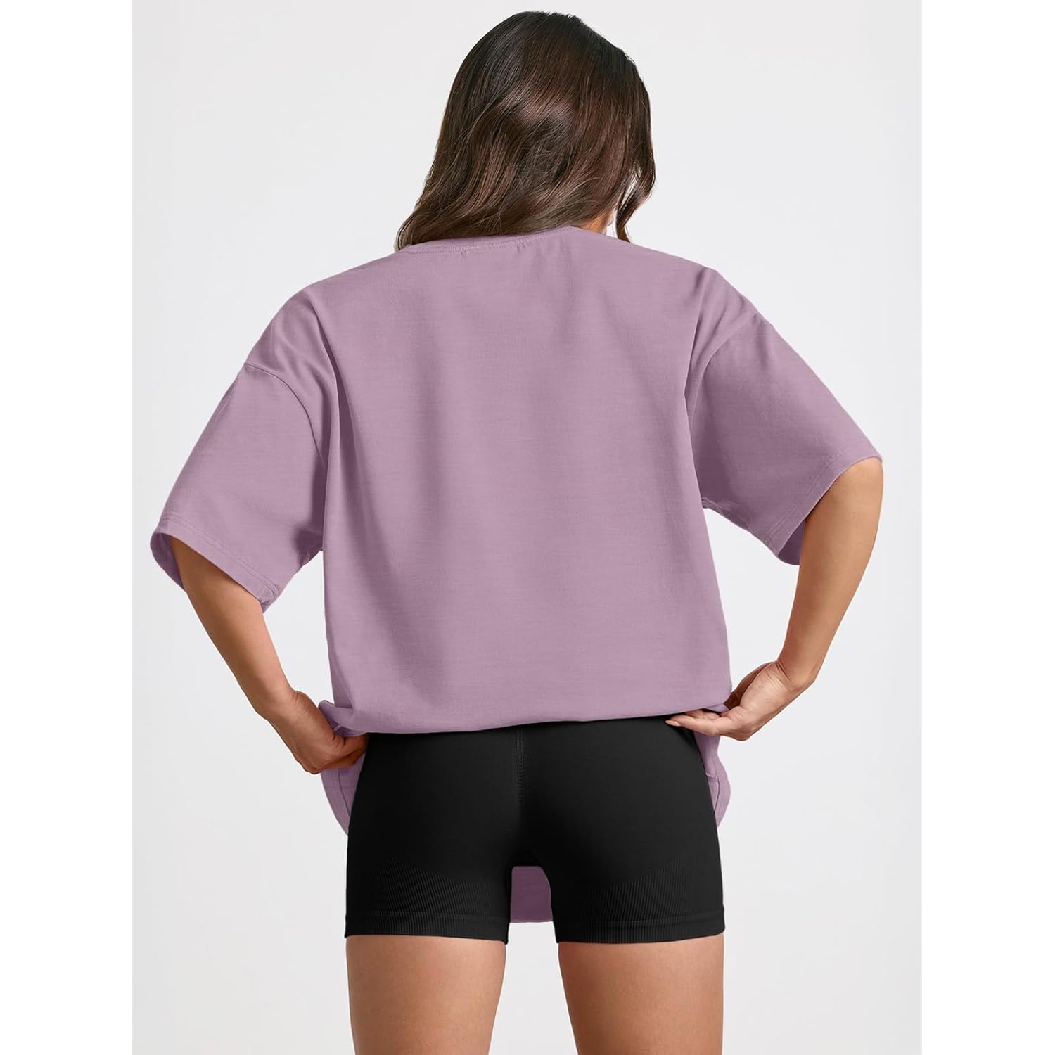 Trendy Queen Womens Oversized Summer T Shirts Fashion Workout Plus Size Tops Short Sleeve Beach Vacation Gym Clothes 2025
