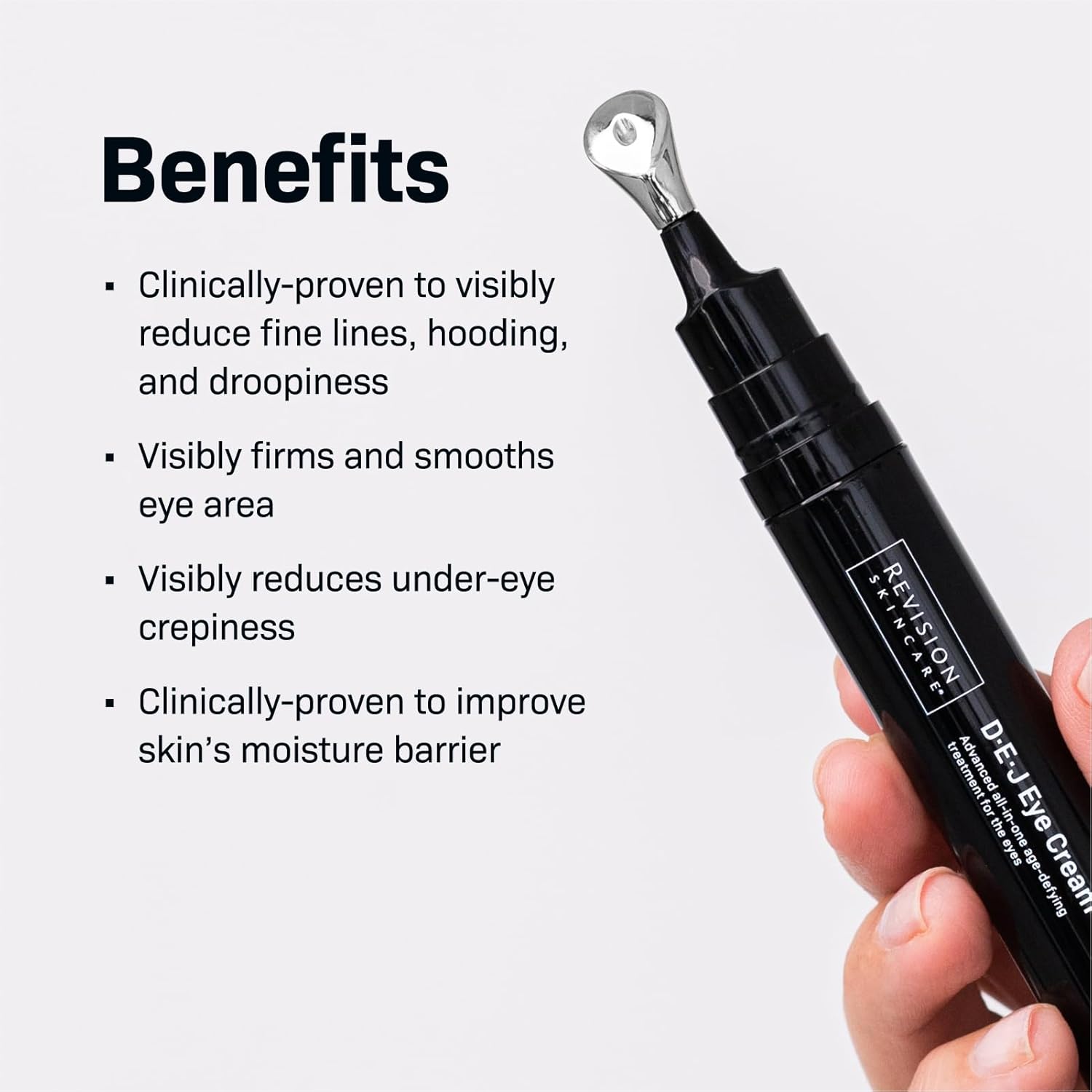 Revision Skincare D·E·J Eye Cream®, Firming and Moisturizing Treatment for Fine Lines, Wrinkles and Crow’s Feet