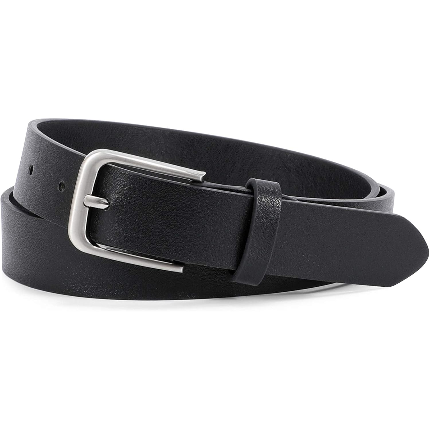 WHIPPY Women Casual Leather Belt for Jeans Pants, Fashion Ladies Waist Dress Belt