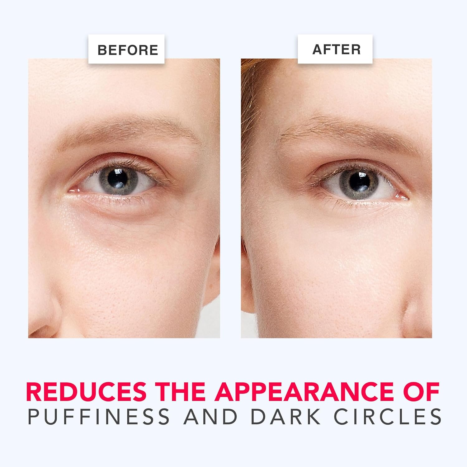 Beauty by Earth Caffeine Eye Cream for Puffiness & Bags Under Eyes - USA Made with Natural & Organic Ingredients, Under Eye Cream for Dark Circles with Glycerin & Vitamin E, Brightens & Refreshes
