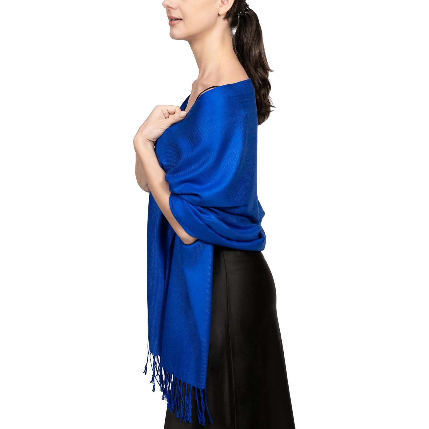 Achillea Soft Silky Pashmina Scarf for Women – Shawl Wrap for Evening Dresses, Bridesmaids, Weddings & Everyday Wear