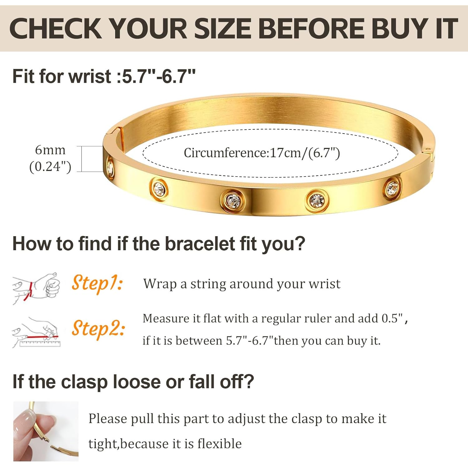 Womens Stackable Floral Gold Bracelets - 3Pcs 18K Gold Plated Bracelet,Stainless Steel Bangle Bracelets Non Tarnish, Gold Bracelet Set Trendy Jewelry,Christmas Valentines Birthday Gifts for Girlfriend
