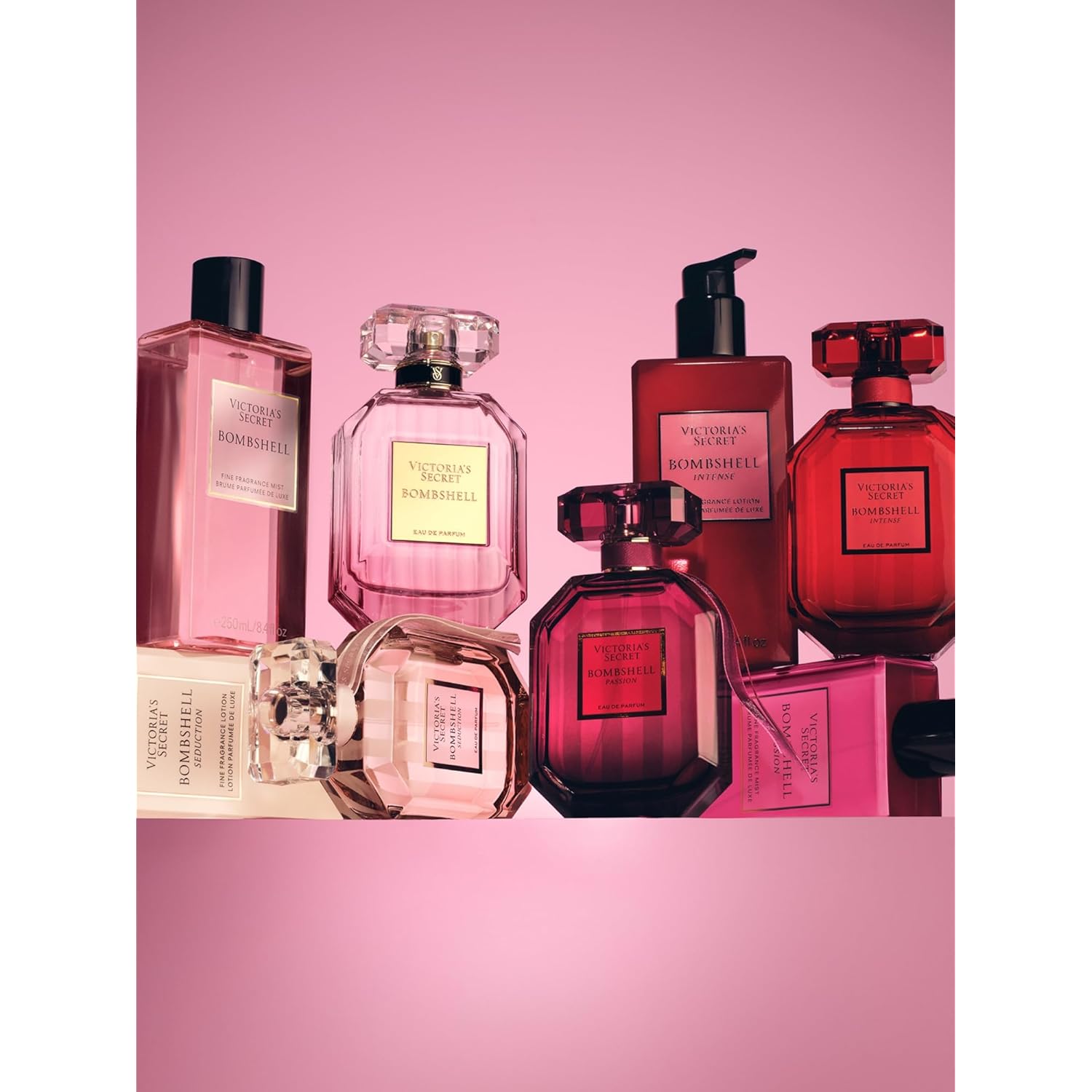 Victoria's Secret Bombshell Eau de Parfum, Notes of Purple Passion Fruit, Shangri-La Peony & Vanilla Orchid, Perfumes for Women (3.4 oz)