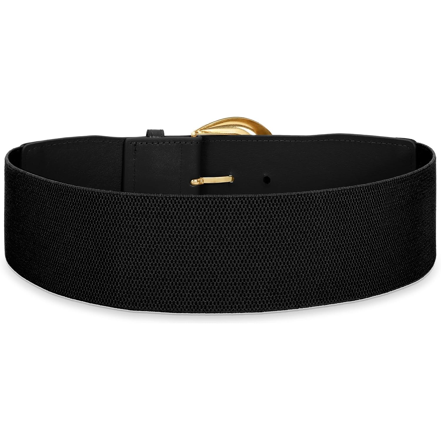 Women Wide Elastic Waist Belt for Dresses Fashion Thick Stretchy Belt for Trendy