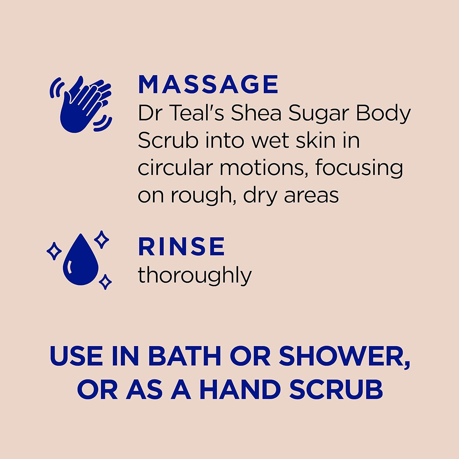 Dr Teal's Shea Sugar Body Scrub