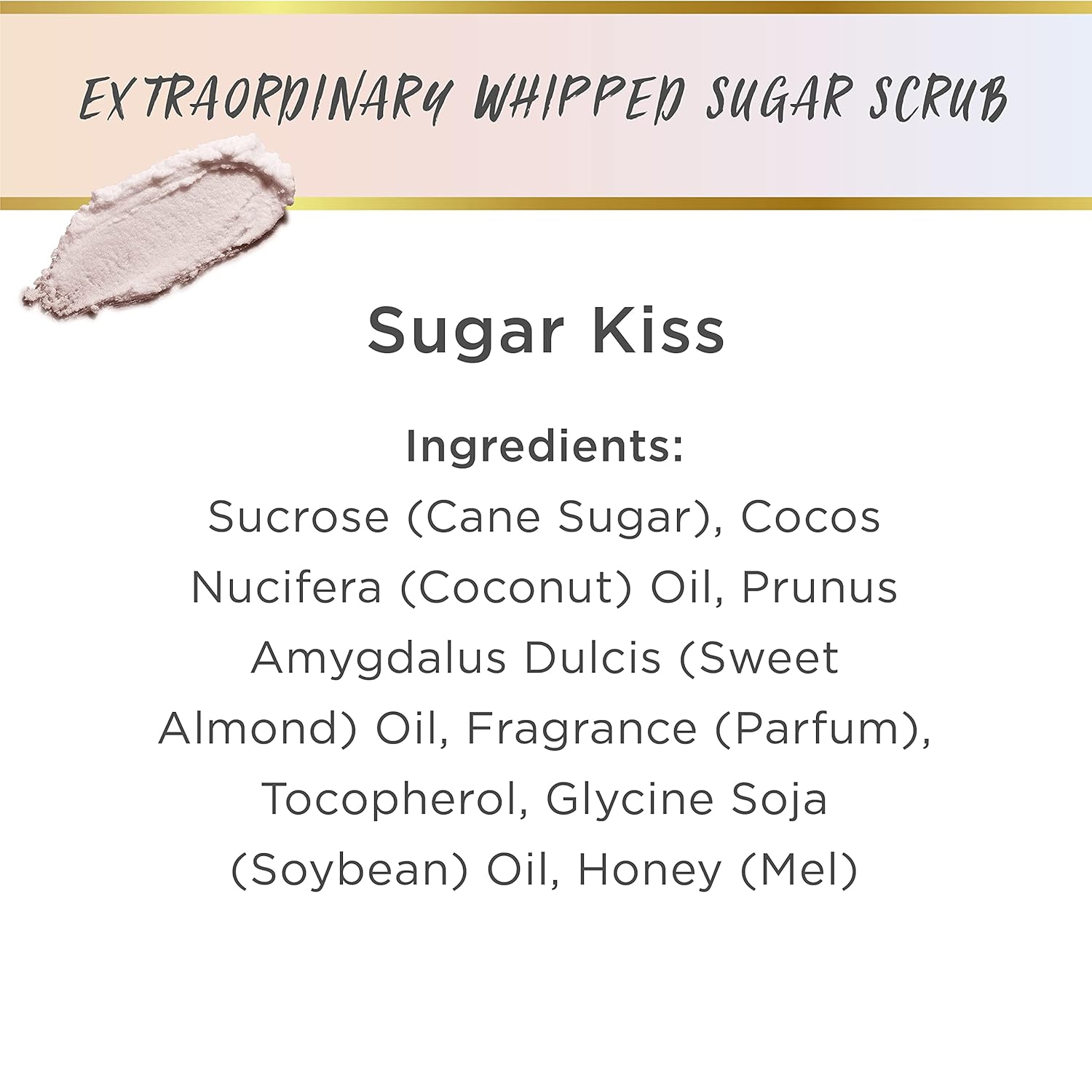LALICIOUS Extraordinary Sugar Kiss Sugar Scrub