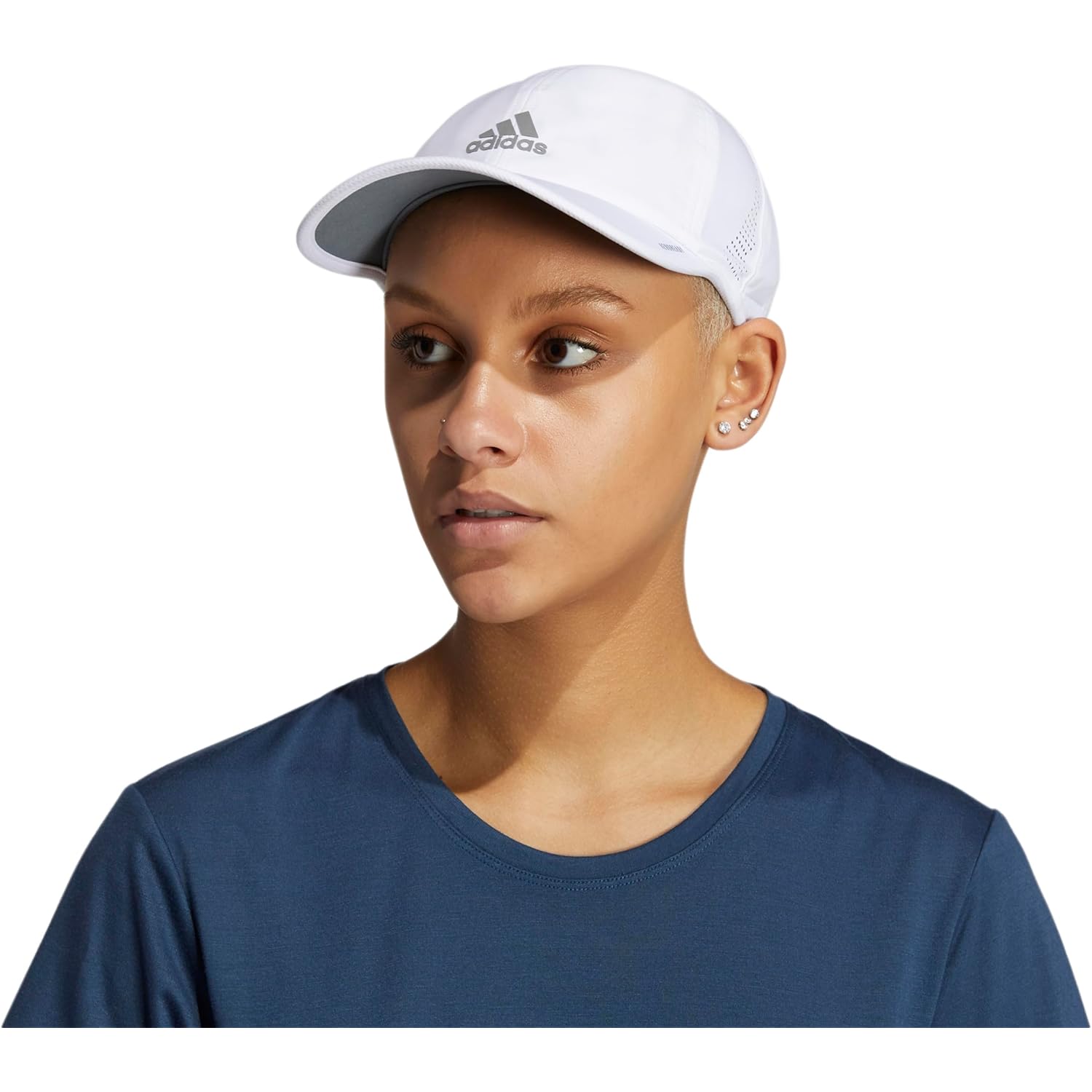adidas Women's Superlite Hat, Relaxed-fit Adjustable Workout Sports Cap