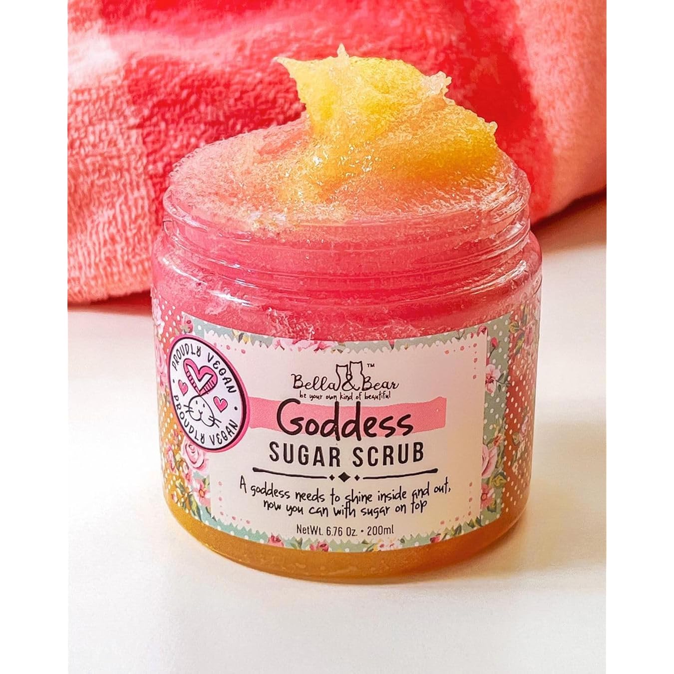 Bella & Bear Goddess Sugar Scrub