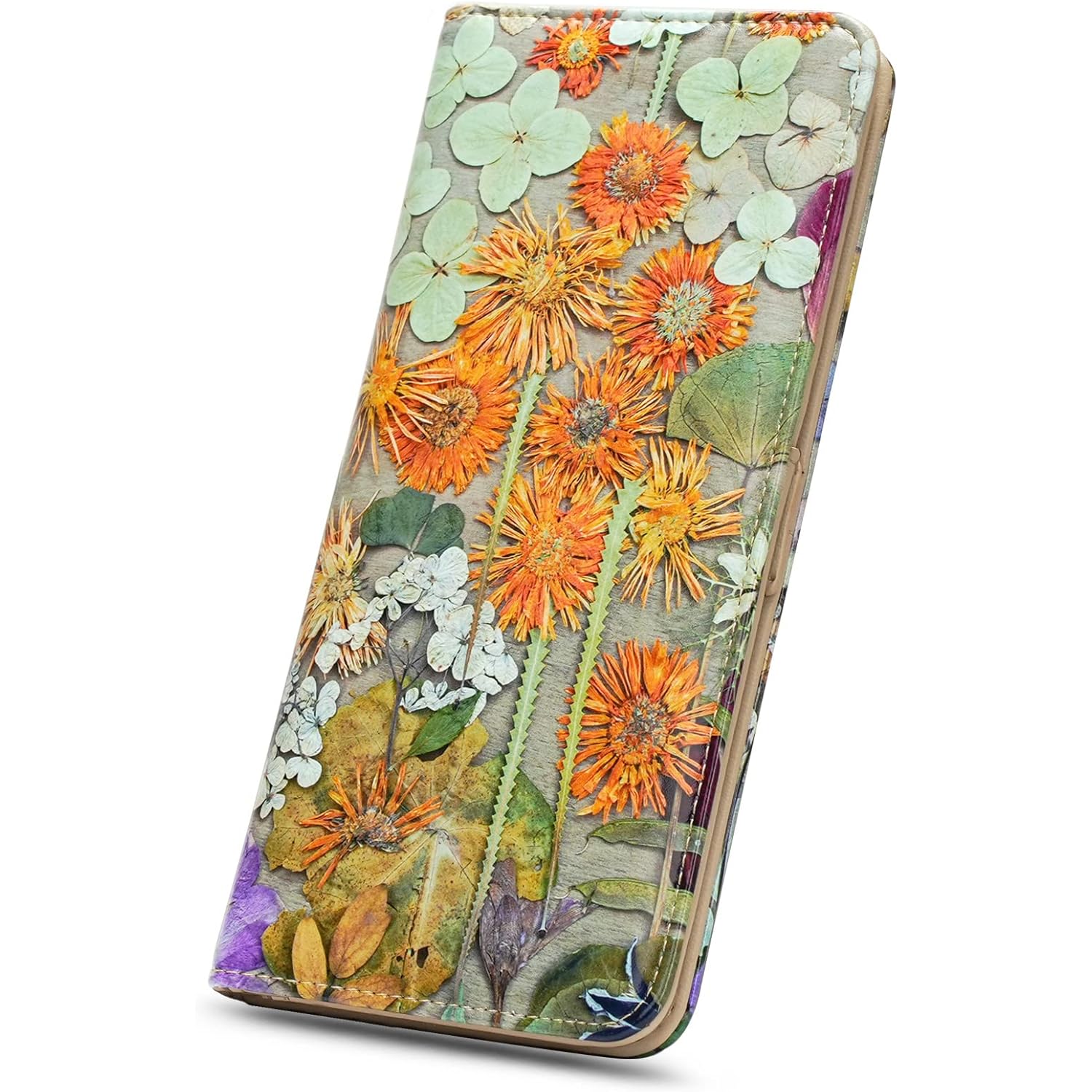 APHISON Wallet Women Ultra Slim Thin Leather Womens Wallet RFID Blocking Credit Card Holder Bifold Clutch Long Ladies Billfold