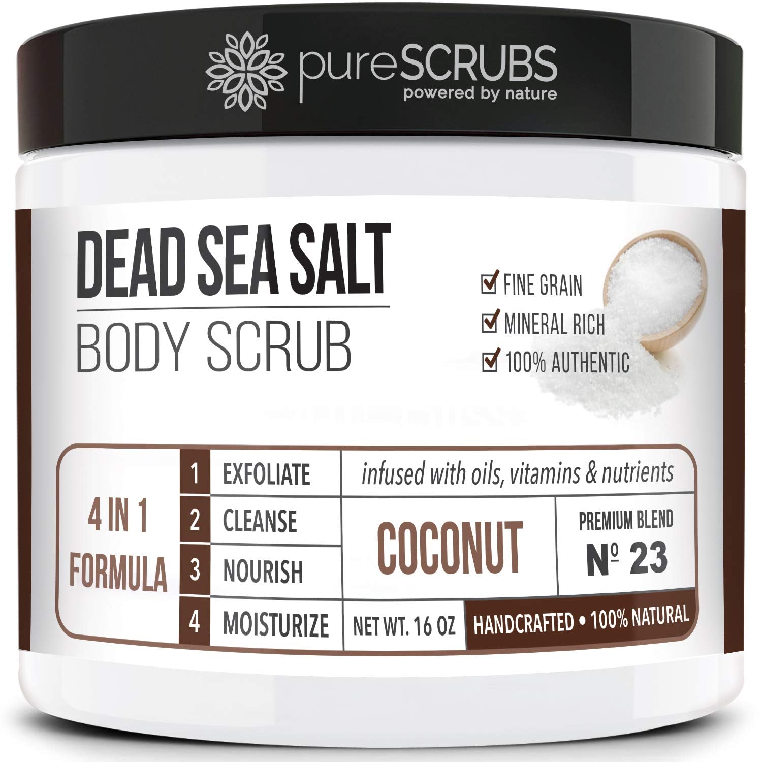 pureSCRUBS Premium Coconut Body Scrub Set
