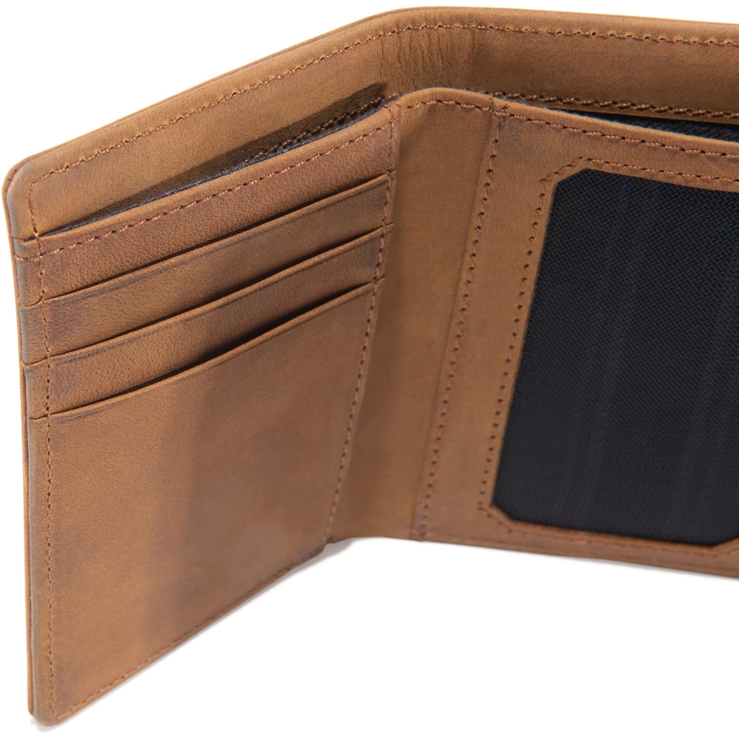 Carhartt Men's Casual Saddle Leather Wallets, Available in Multiple Styles and Colors