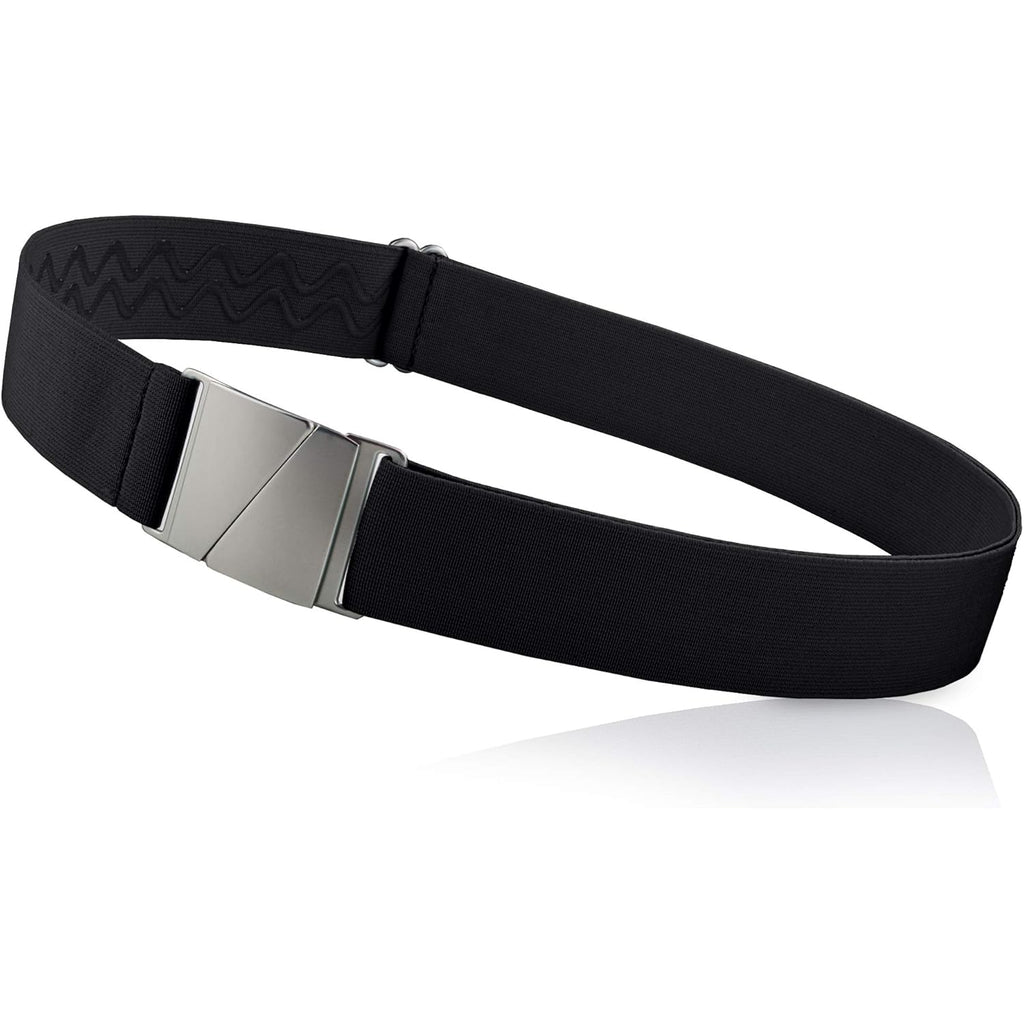 No Show Invisible Elastic Belts for Women & Men 1.5" adjustable Non Slip Fits waist upto 50 Inch. Designed in USA.