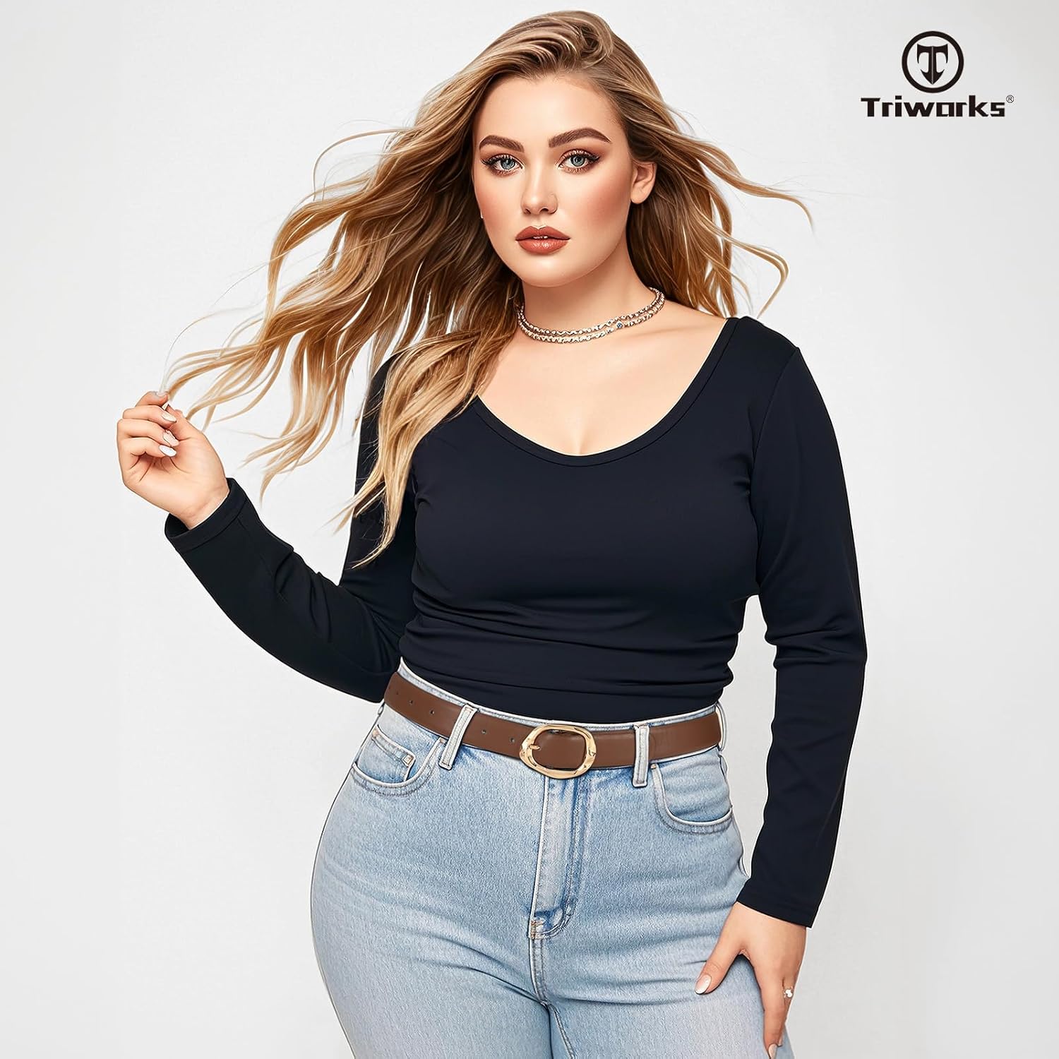 2 Pack Leather Belts for Women Fashion Waist Belt with Liquid Shapes Women Belt for Jeans Pants Dresses