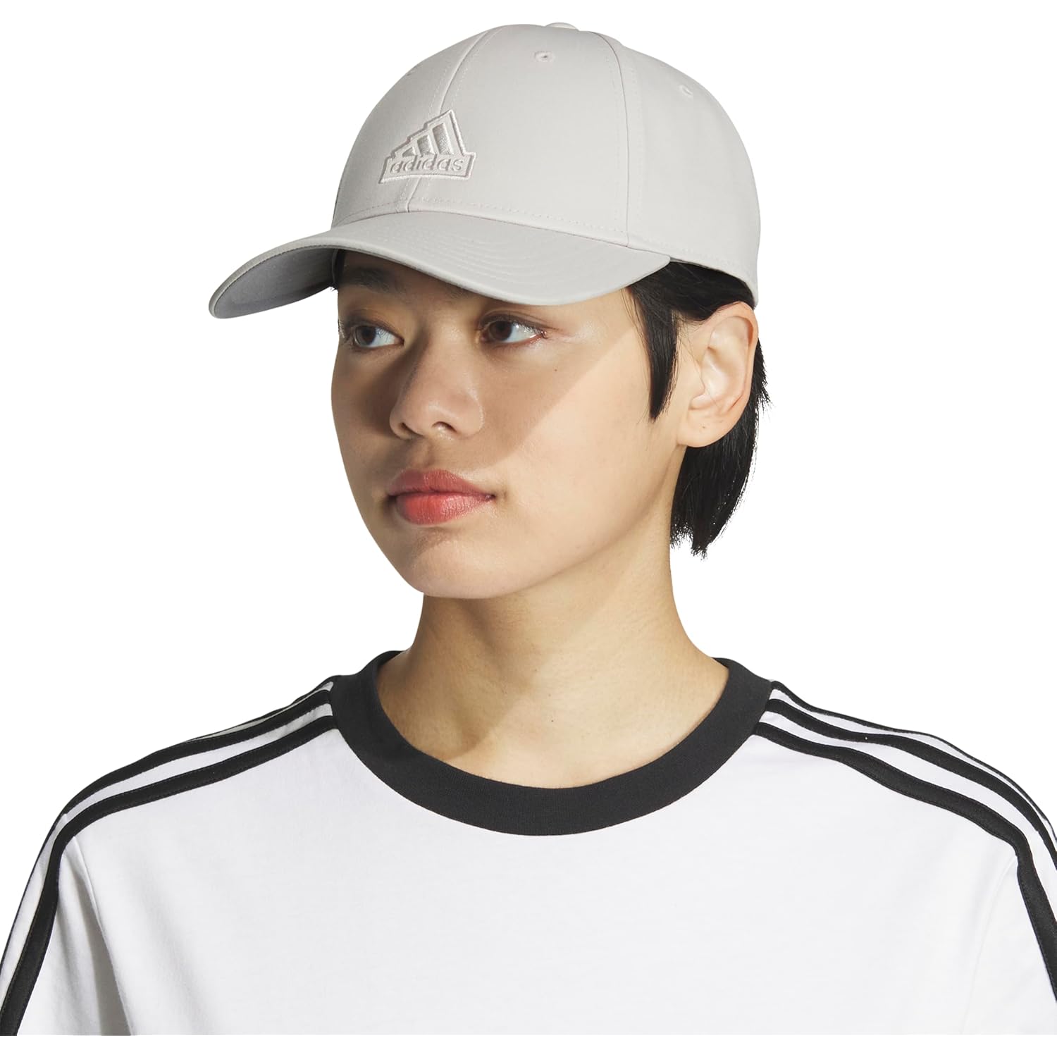 adidas Women's Must Have Medium Crown Structured Adjustable Fit Strapback Hat
