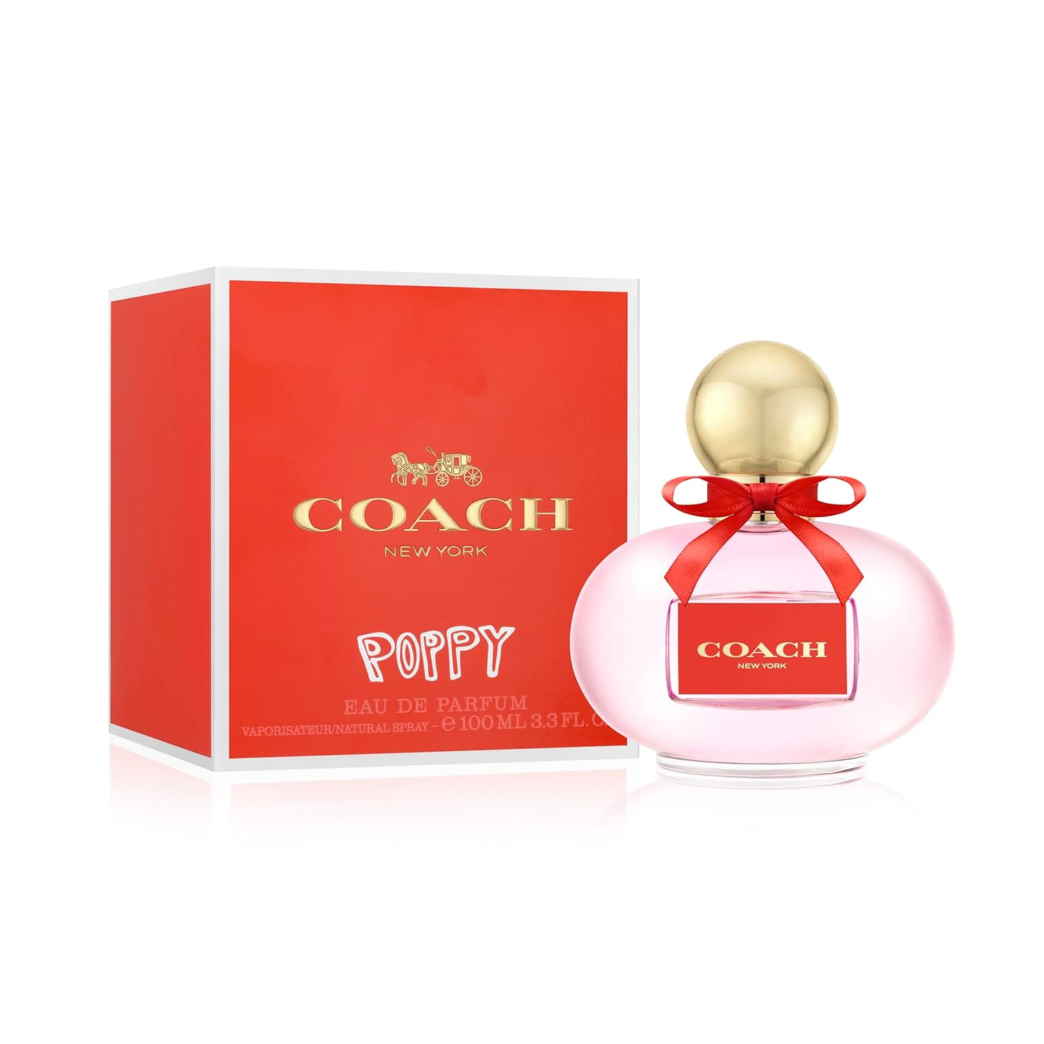 Coach Poppy Eau de Parfum - Long Lasting Fragrance with notes of Mandarin, Gardenia & Sandalwood - Floral & Fruity