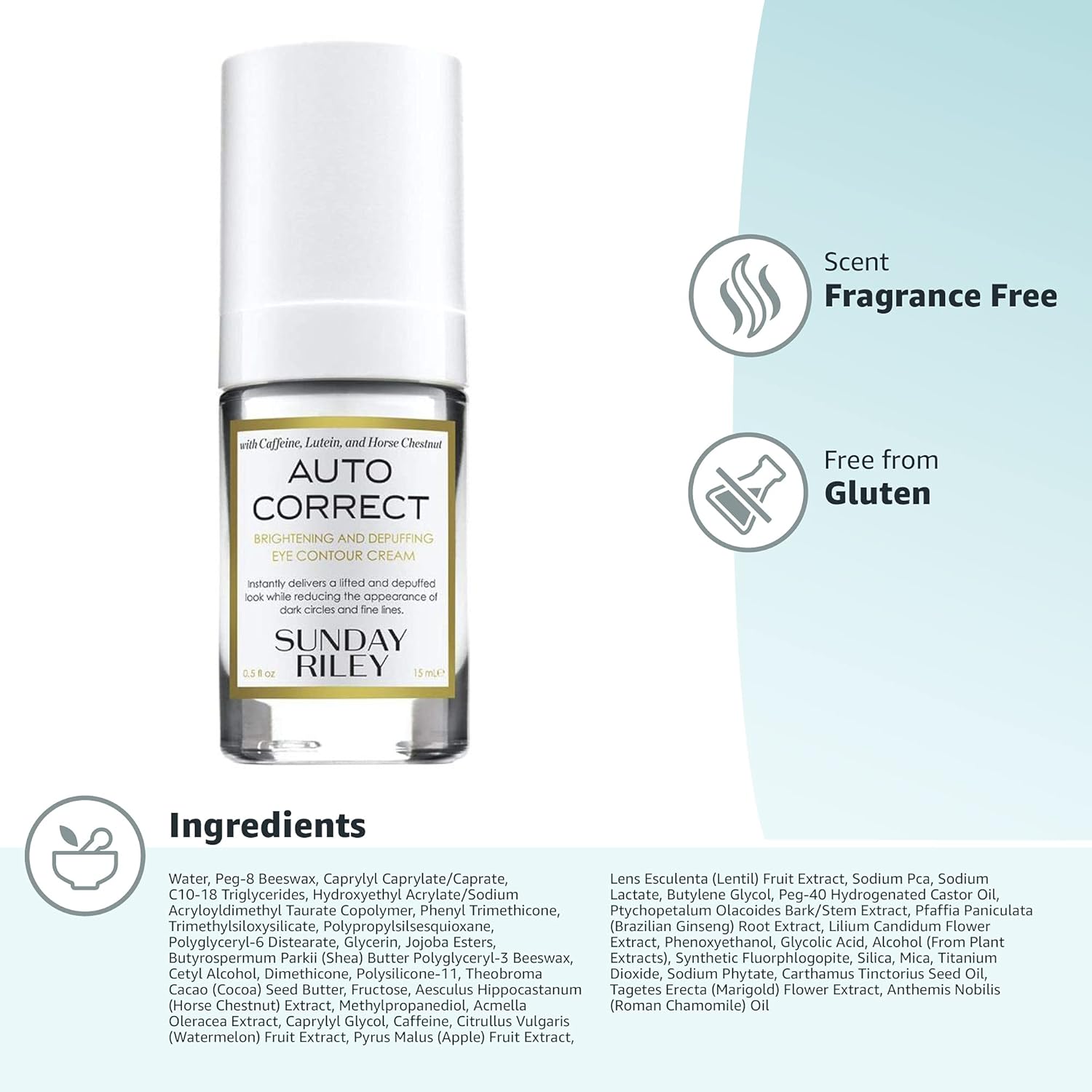 Sunday Riley Auto Correct Eye Cream