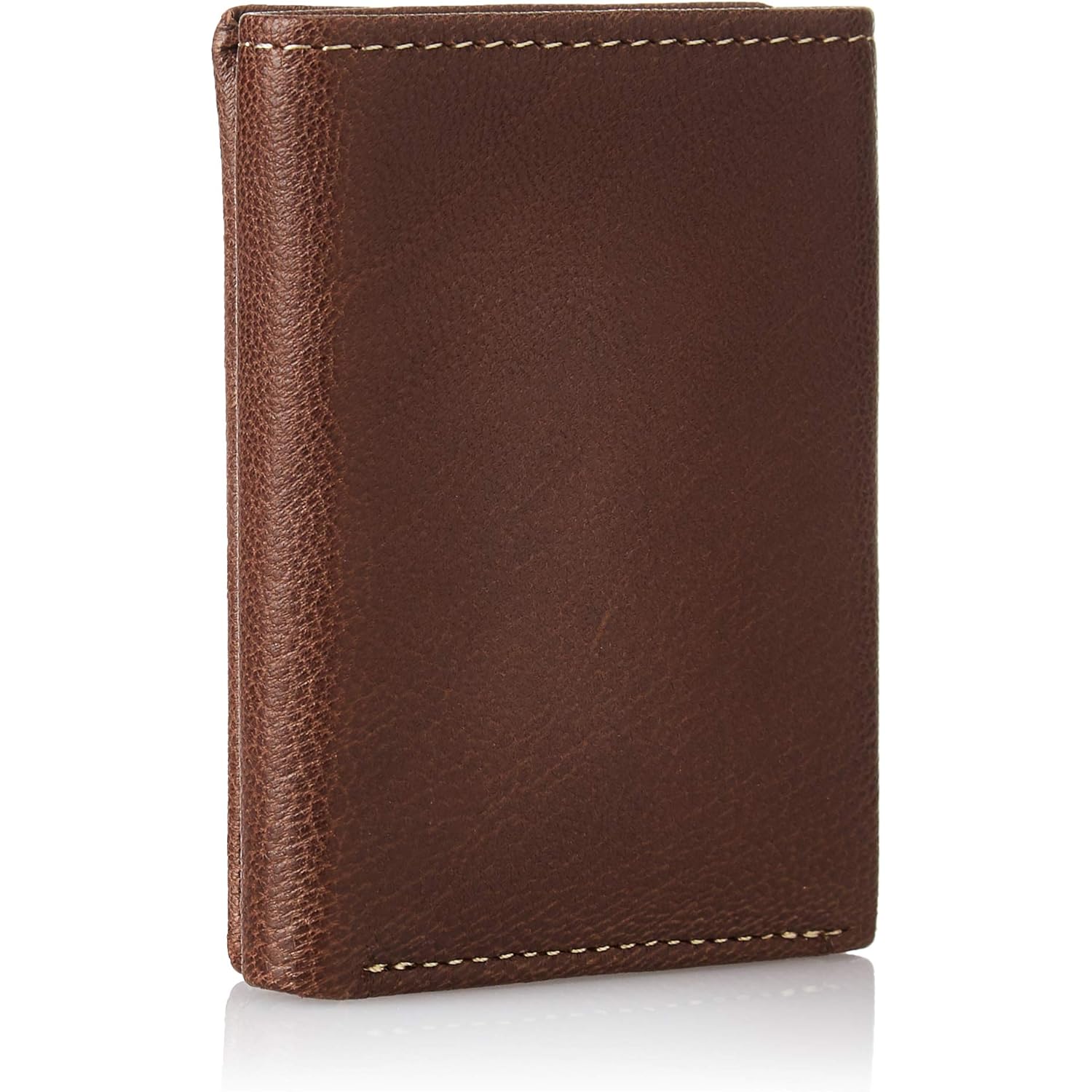 Timberland Men's Genuine Leather Rfid Blocking Trifold Wallet, Brown, One Size