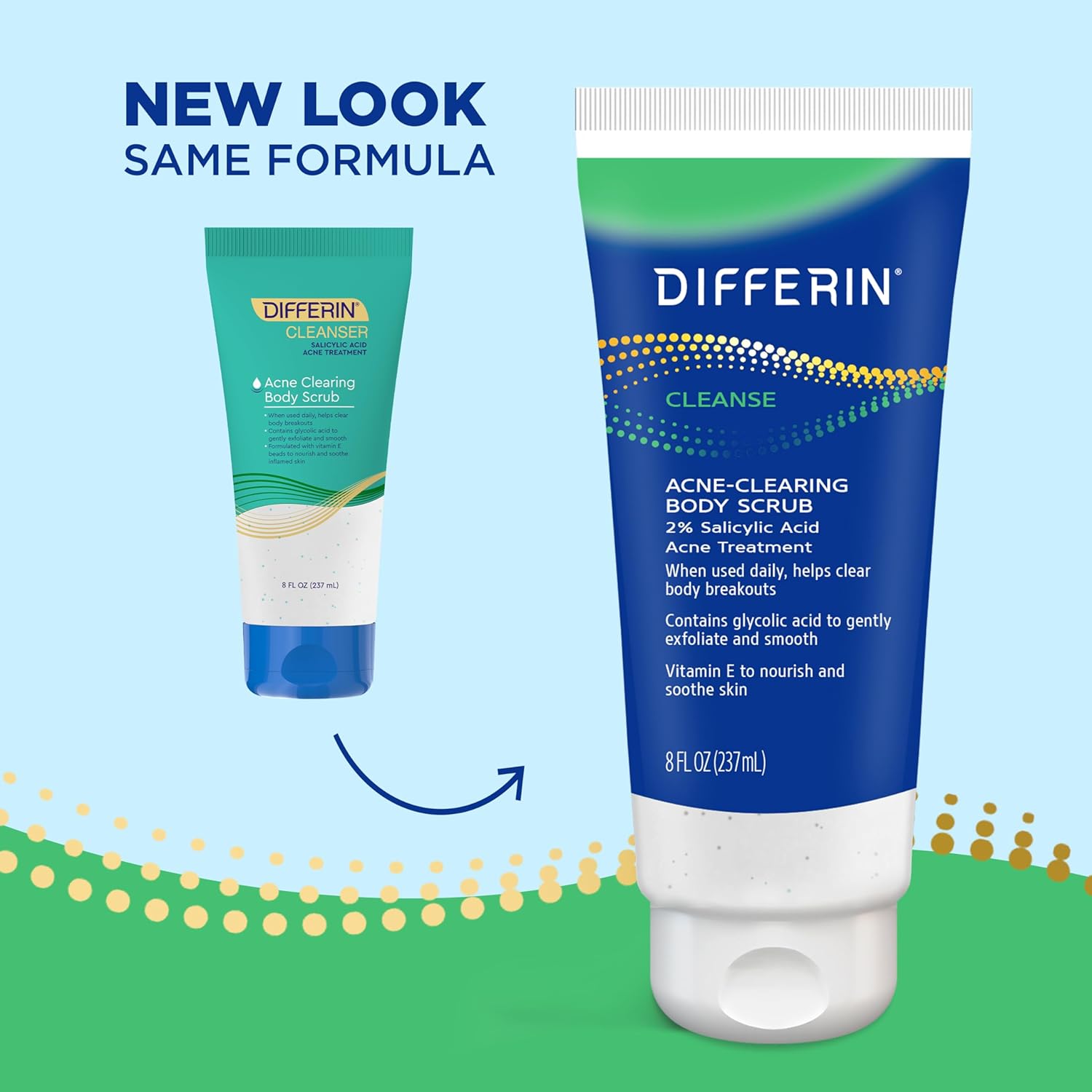 Differin Body Scrub with Salicylic Acid