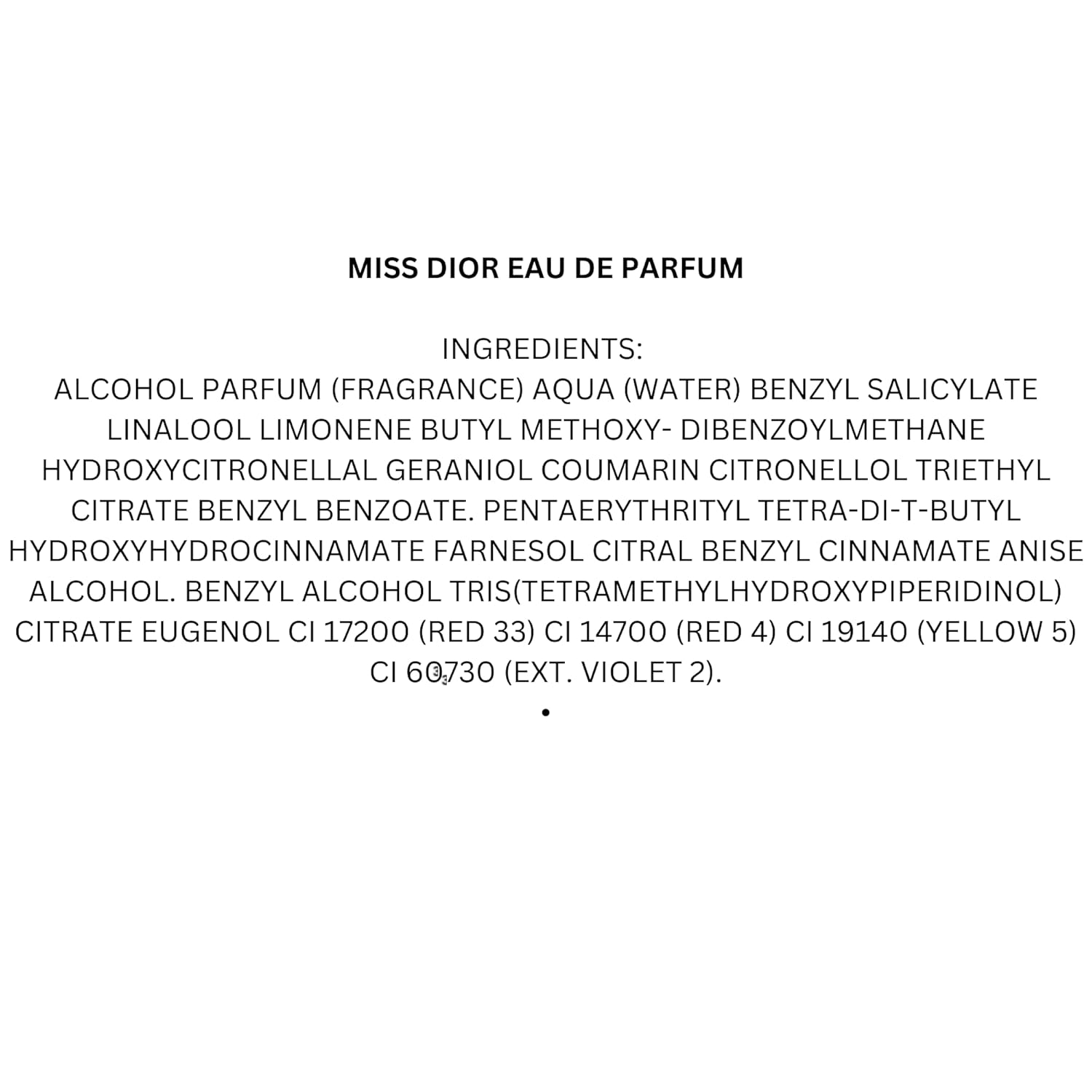 Dior Miss Blooming Bouquet Perfume Women Mini EDT Splash 0.17 Ounce