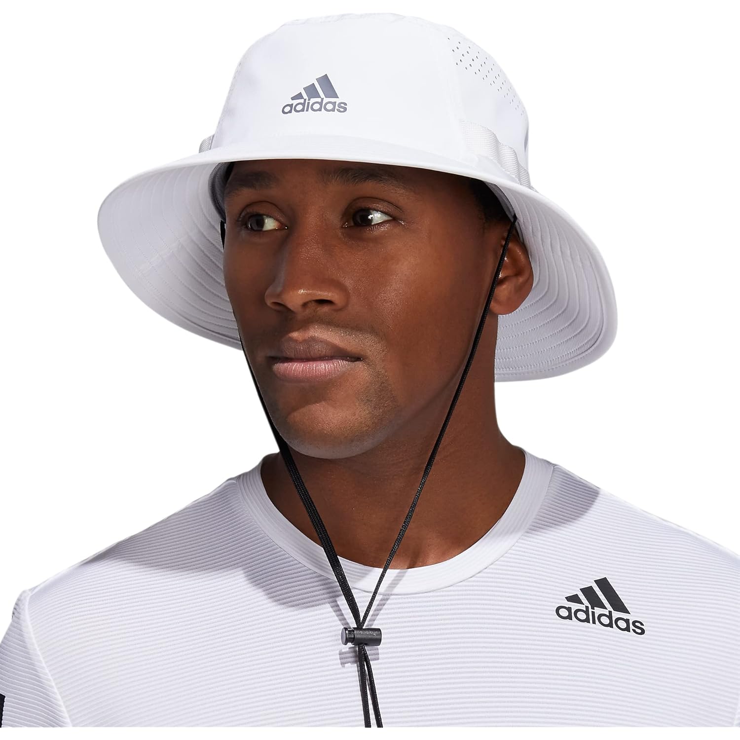 adidas Mens Victory Sun Bucket Hat – Wide Brim Outdoor Cap for Hiking, Sideline, Beach, and Travel