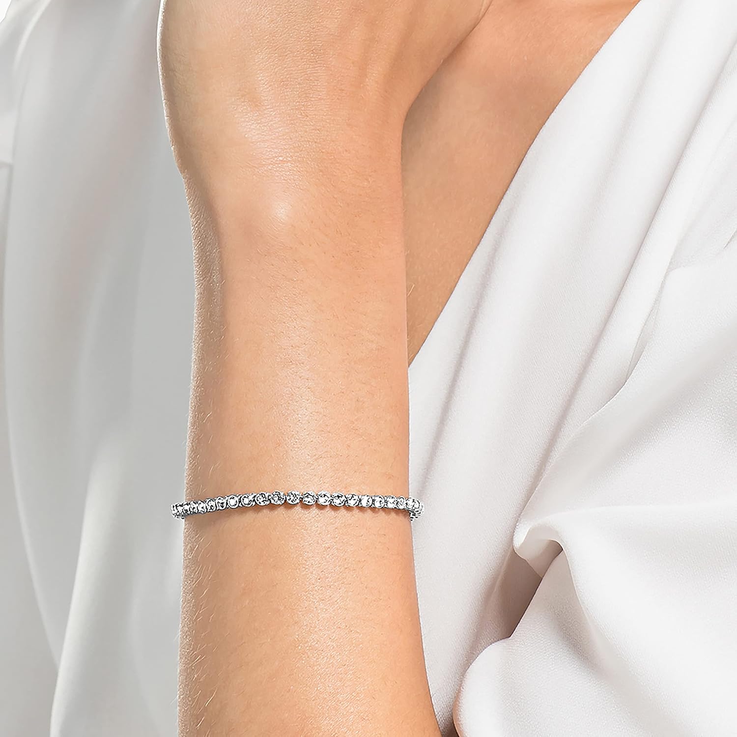 Swarovski Emily Tennis Bracelet Jewelry Collection