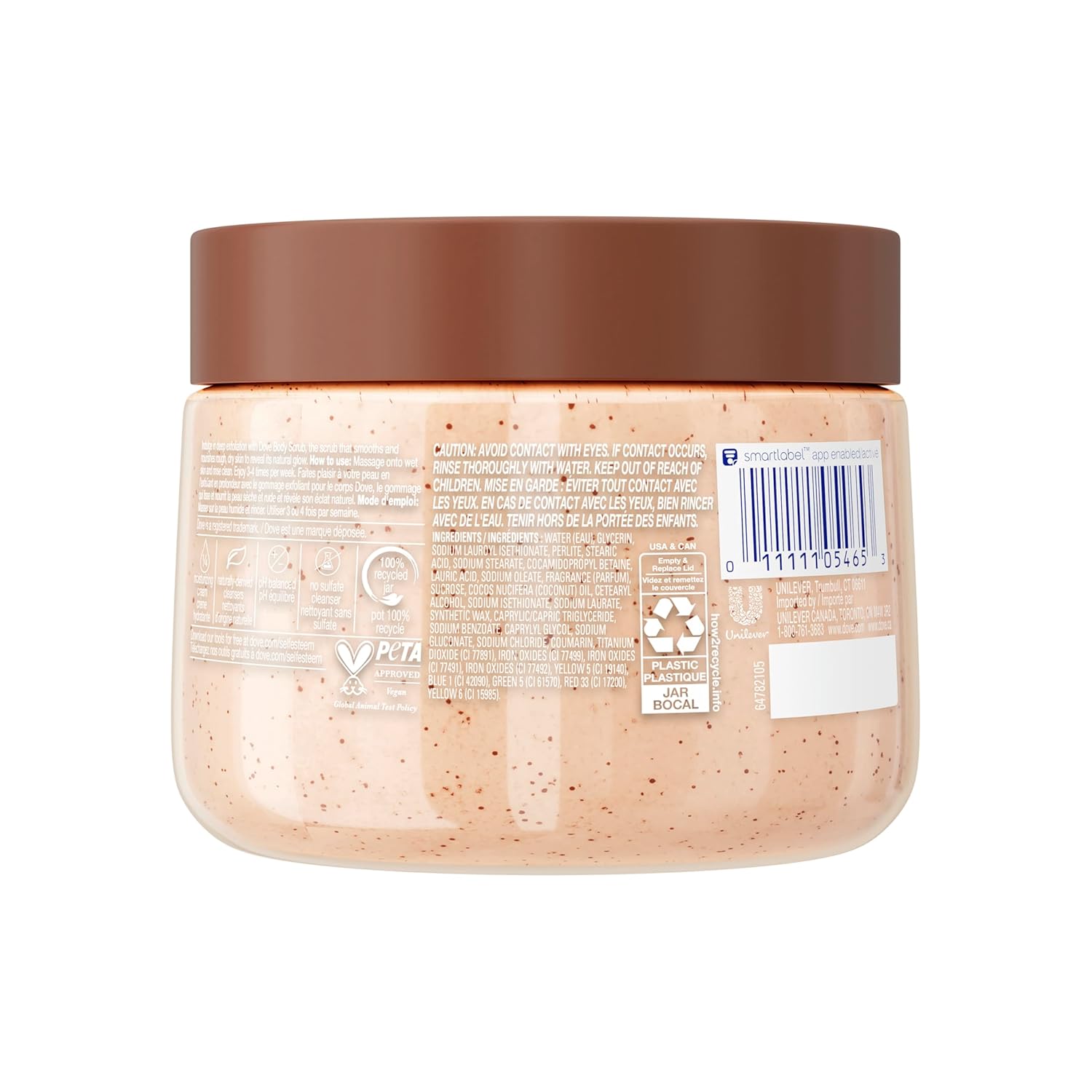 Dove Brown Sugar and Coconut Butter Body Scrub
