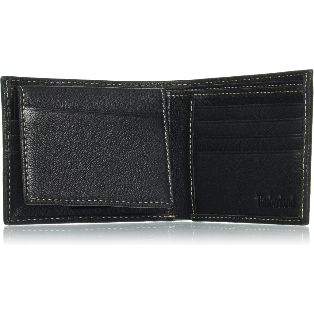 Timberland Men's Genuine Leather Passcase Security RFID Wallet