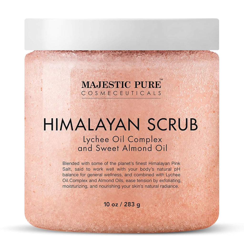 MAJESTIC PURE Himalayan Salt Body Scrub