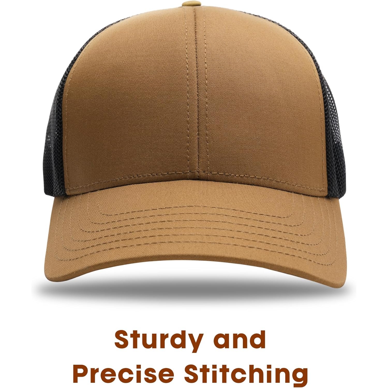 FURTALK Mens Trucker Hat Structured Mesh Baseball Cap Adjustable Classic Mens Hat