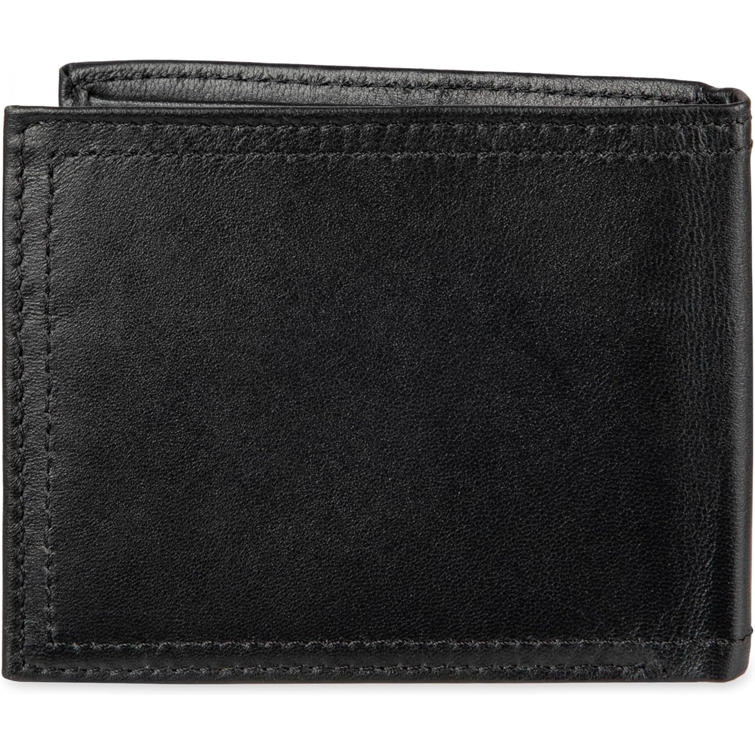Dockers Men's Bifold Leather Wallet-Thin Slimfold Extra Capacity