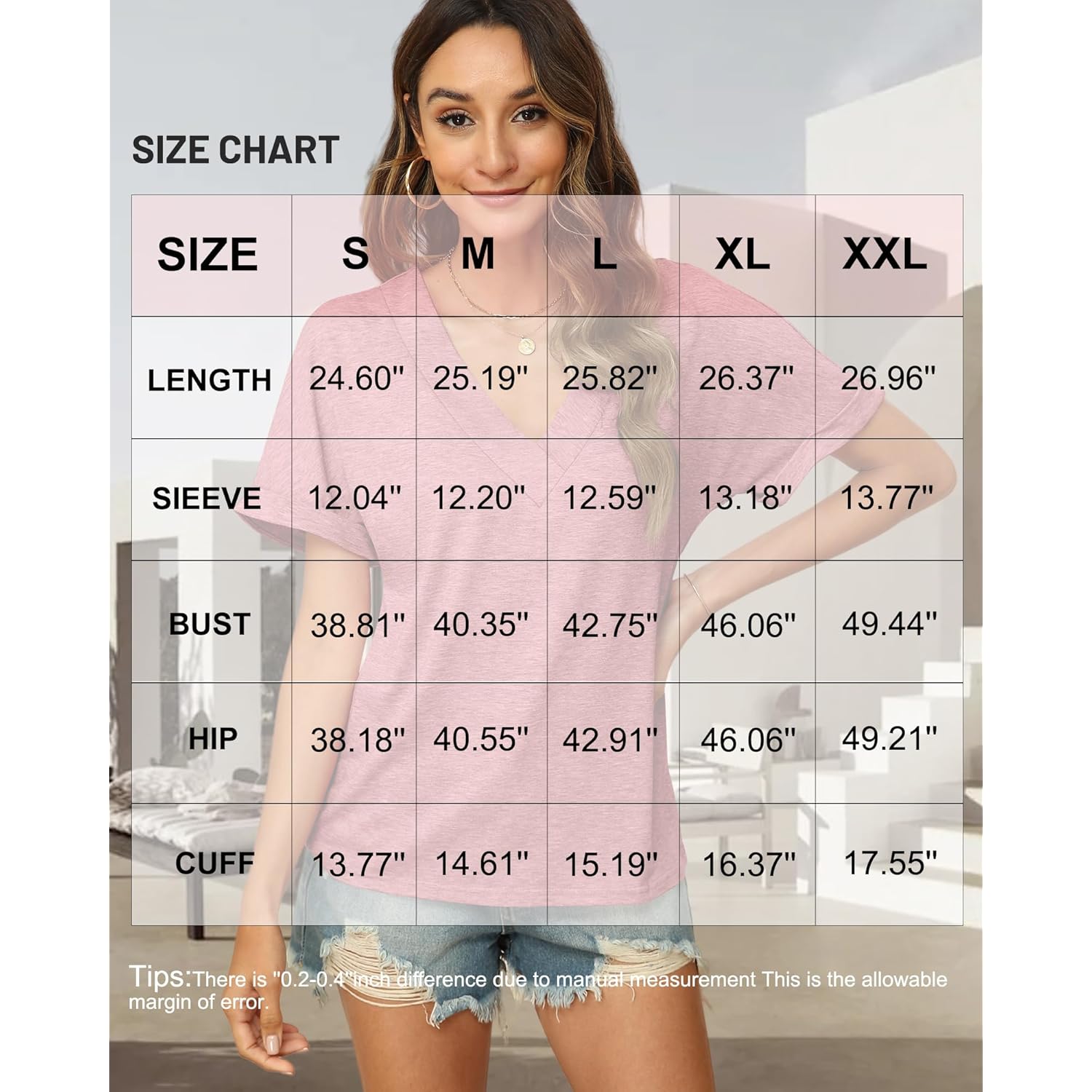 T Shirts Short Sleeve V Neck Tees Womens Tops Beach Vacation Fashion Clothes 2025 Casual Summer Spring Fall Outfits